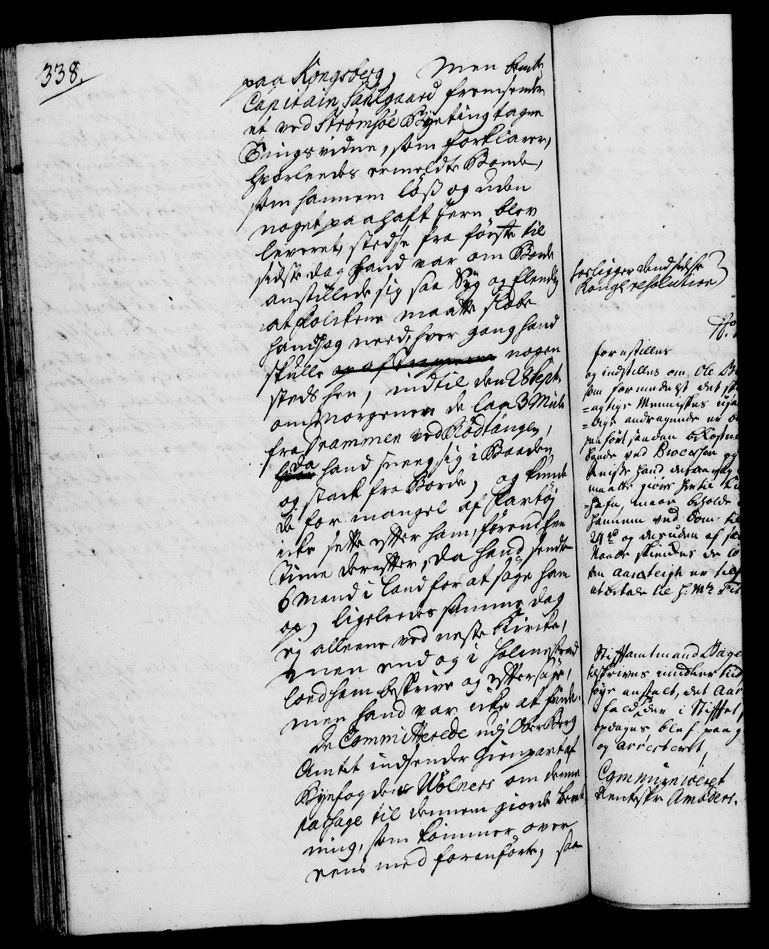 Rentekammeret, Kammerkanselliet, AV/RA-EA-3111/G/Gh/Gha/L0020: Norsk ekstraktmemorialprotokoll (merket RK 53.65), 1738-1739, s. 338