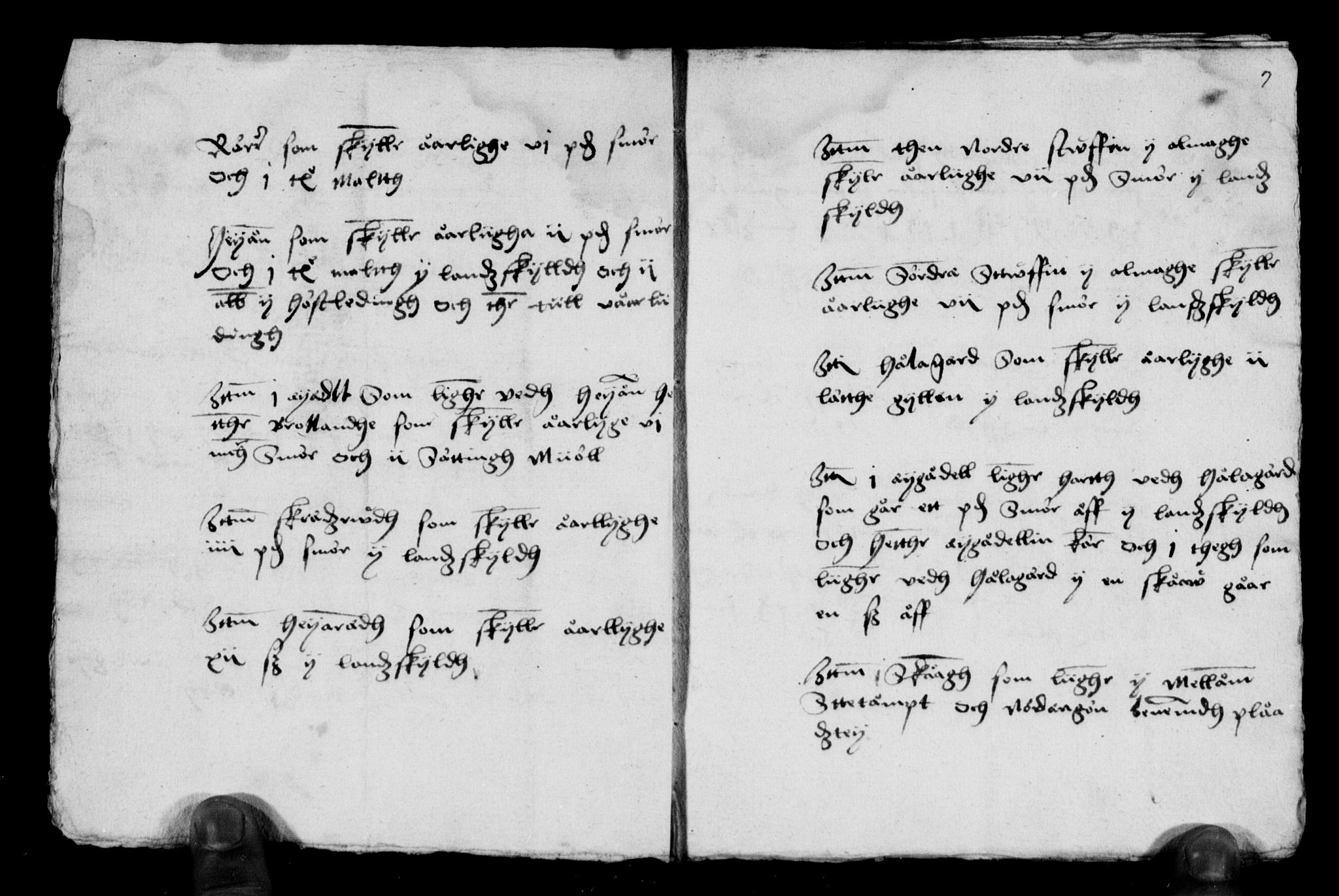 Rentekammeret inntil 1814, Reviderte regnskaper, Lensregnskaper, AV/RA-EA-5023/R/Ra/L0015: Trondheim len, 1564-1566; Nordnorske len, 1566-1567; Alle norske len, 1569-1570; Adelsgods, 1519-1520 Kirke- og klostergods, kommunegods m.m. 1540-1542
, 1519-1570