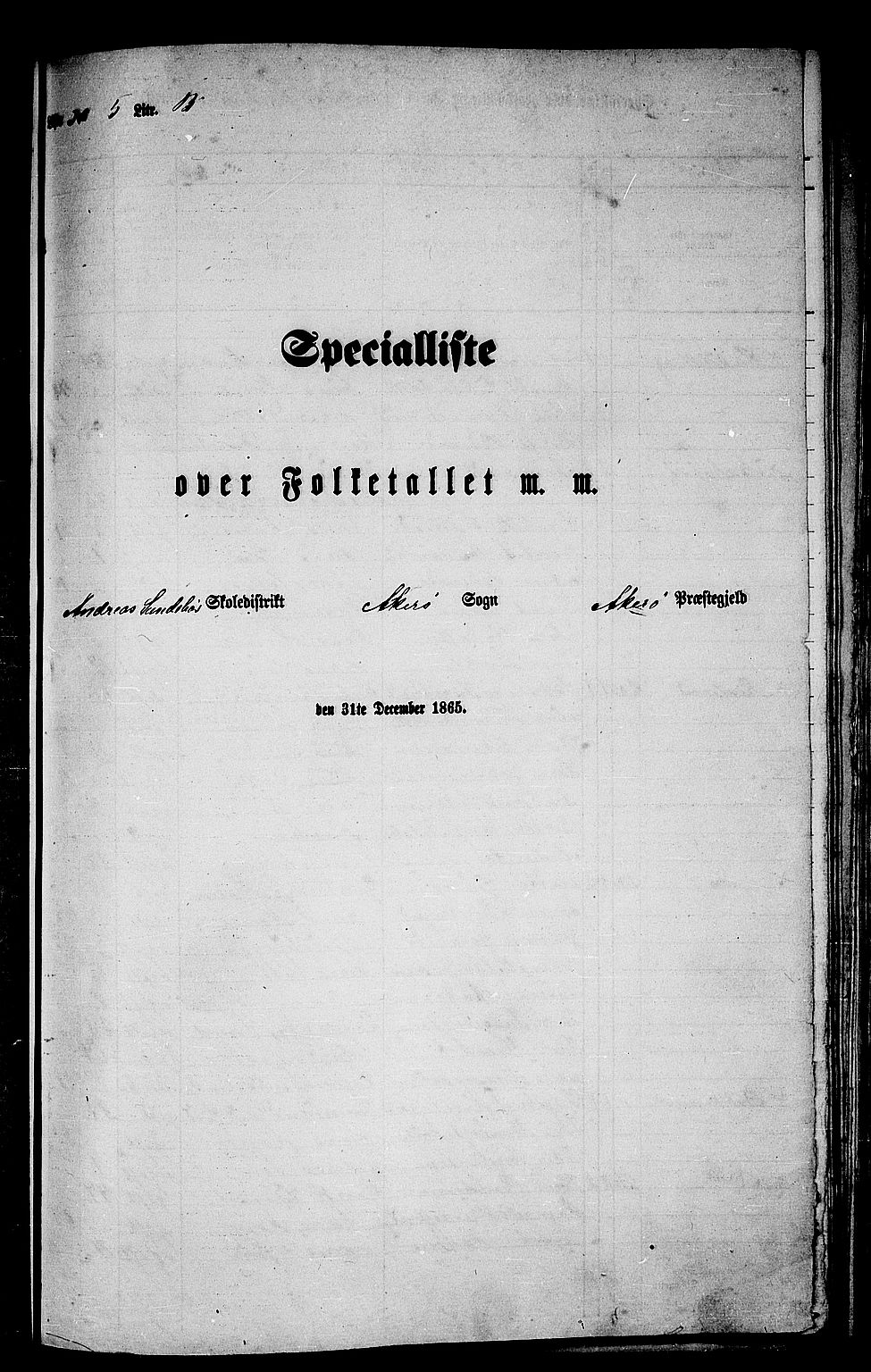 RA, Folketelling 1865 for 1545P Aukra prestegjeld, 1865, s. 95