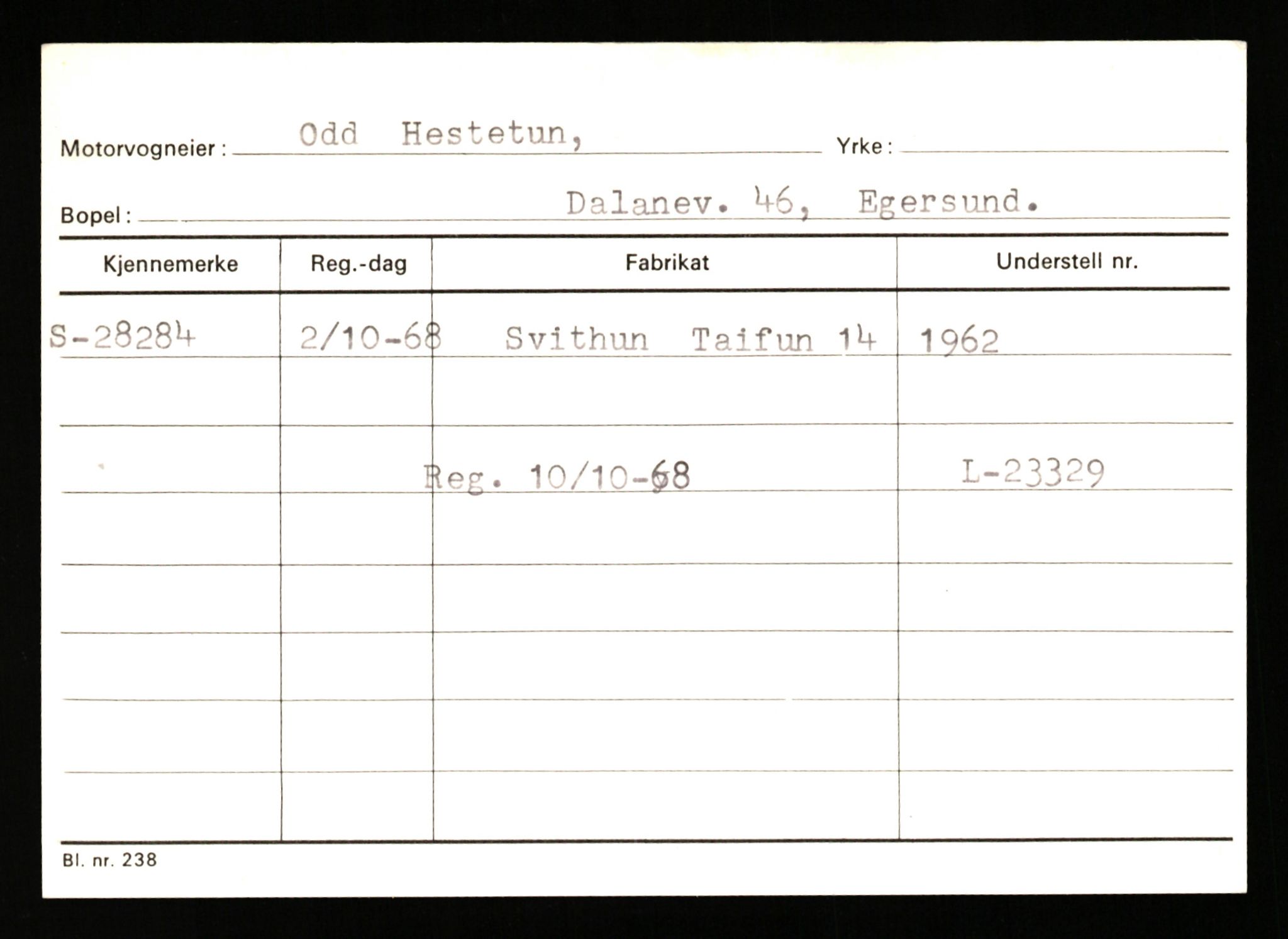 Stavanger trafikkstasjon, AV/SAST-A-101942/0/G/L0005: Registreringsnummer: 23000 - 34245, 1930-1971, s. 1705