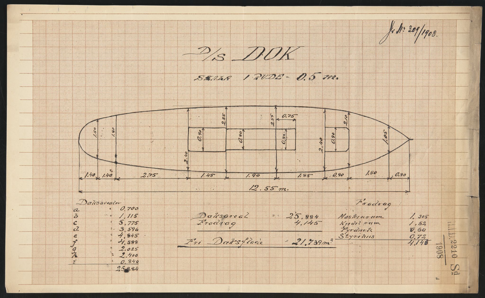 Sjøfartsdirektoratet med forløpere, skipsmapper slettede skip, RA/S-4998/F/Fa/L0245: --, 1876-1919, s. 91
