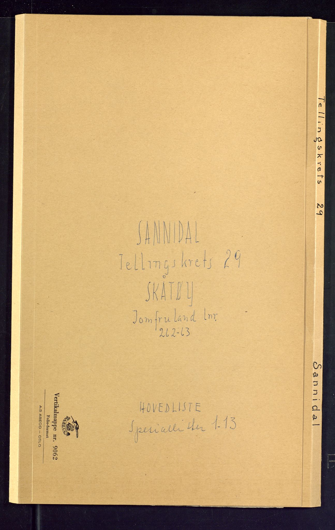 SAKO, Folketelling 1875 for 0816P Sannidal prestegjeld, 1875, s. 115
