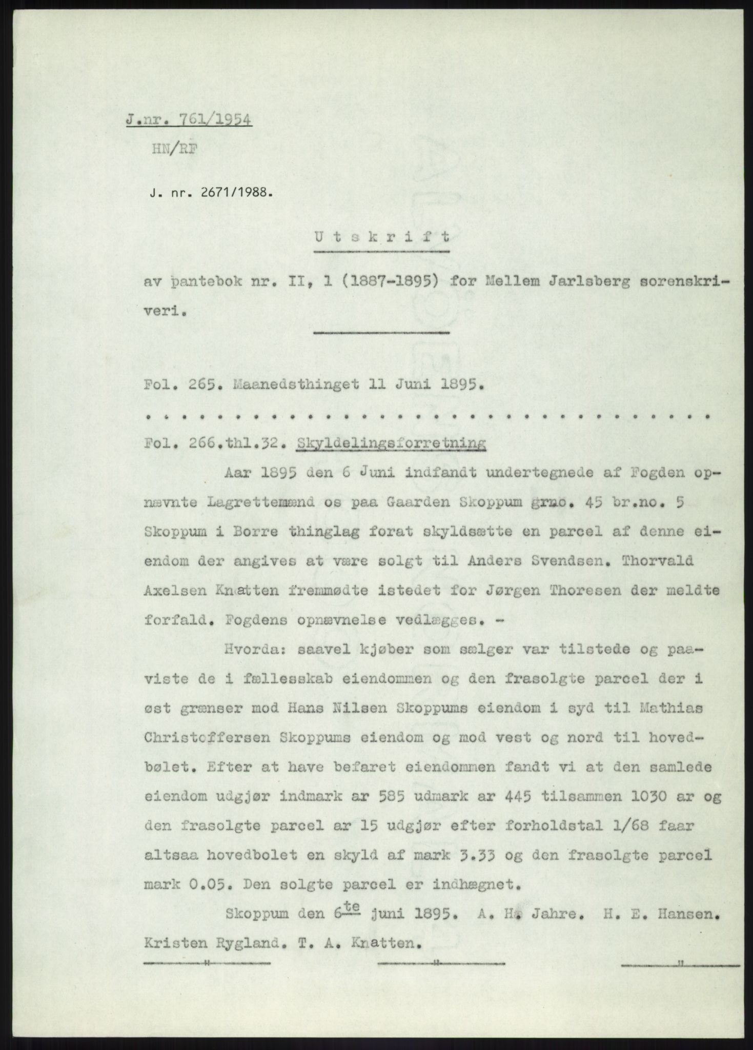 Statsarkivet i Kongsberg, SAKO/A-0001, 1944-1954, s. 381