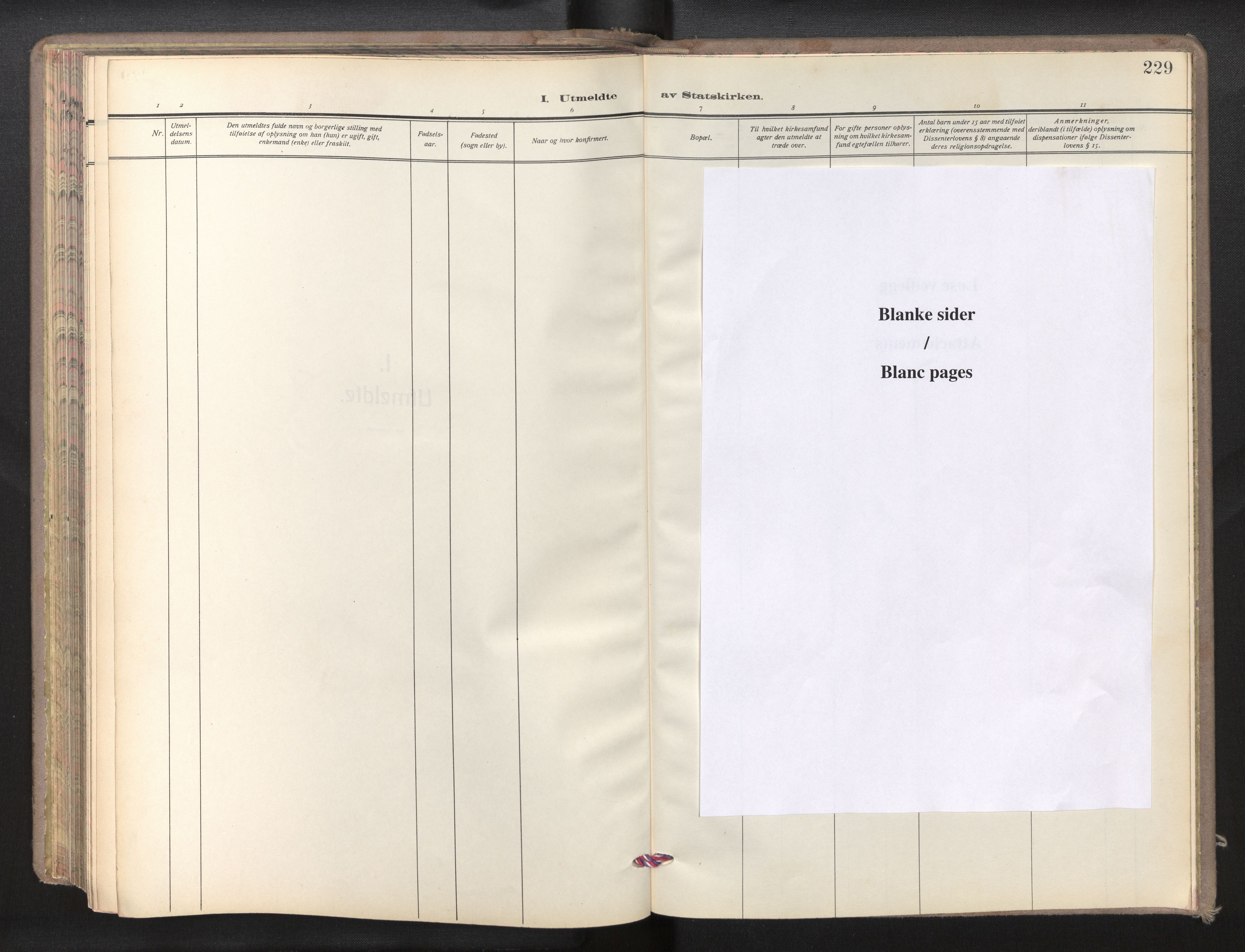 Den norske sjømannsmisjon i utlandet/Hamburg, SAB/SAB/PA-0107/H/Ha/L0002: Ministerialbok nr. A 2, 1951-2004, s. 228b-229a