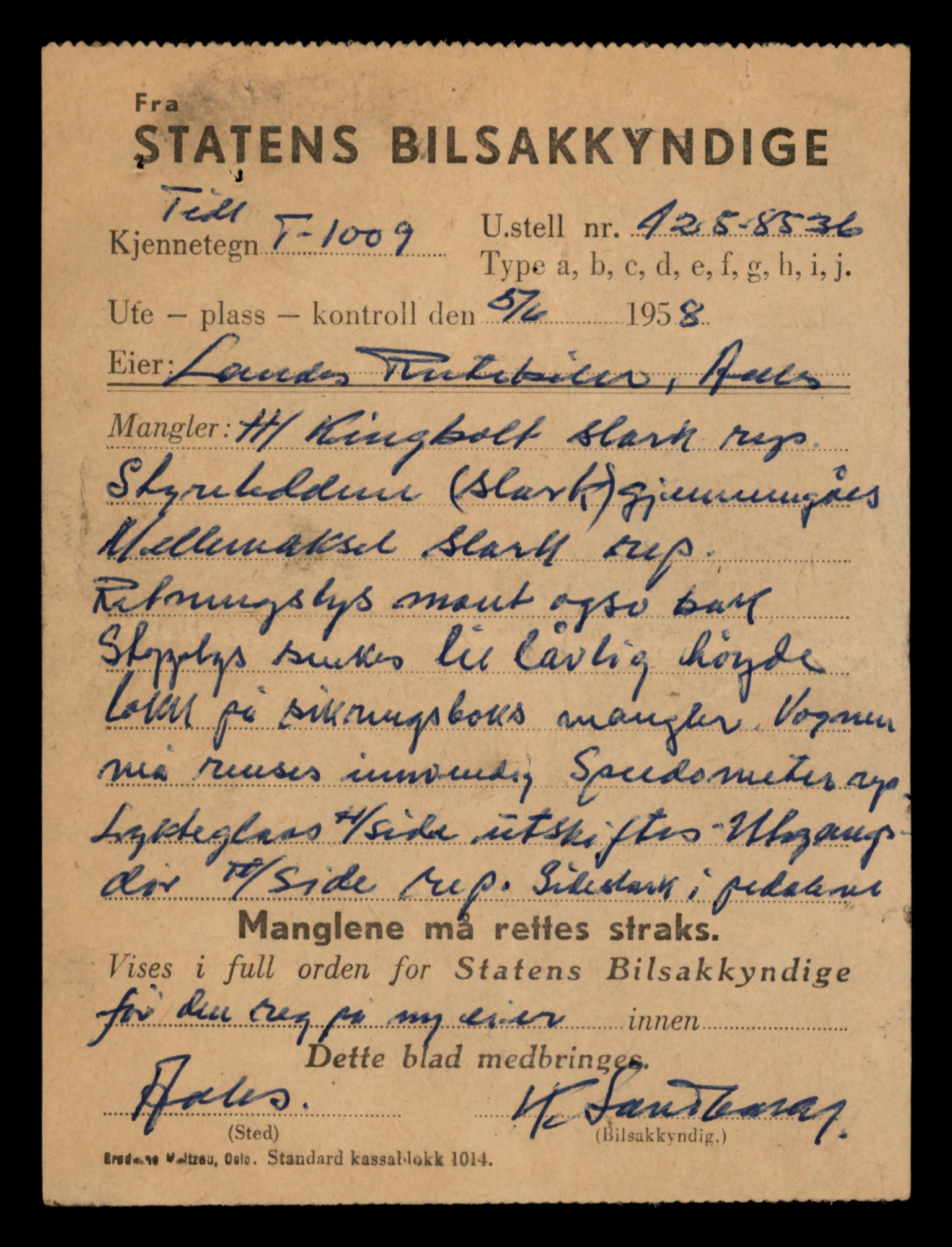 Møre og Romsdal vegkontor - Ålesund trafikkstasjon, AV/SAT-A-4099/F/Fe/L0042: Registreringskort for kjøretøy T 13906 - T 14079, 1927-1998, s. 1295