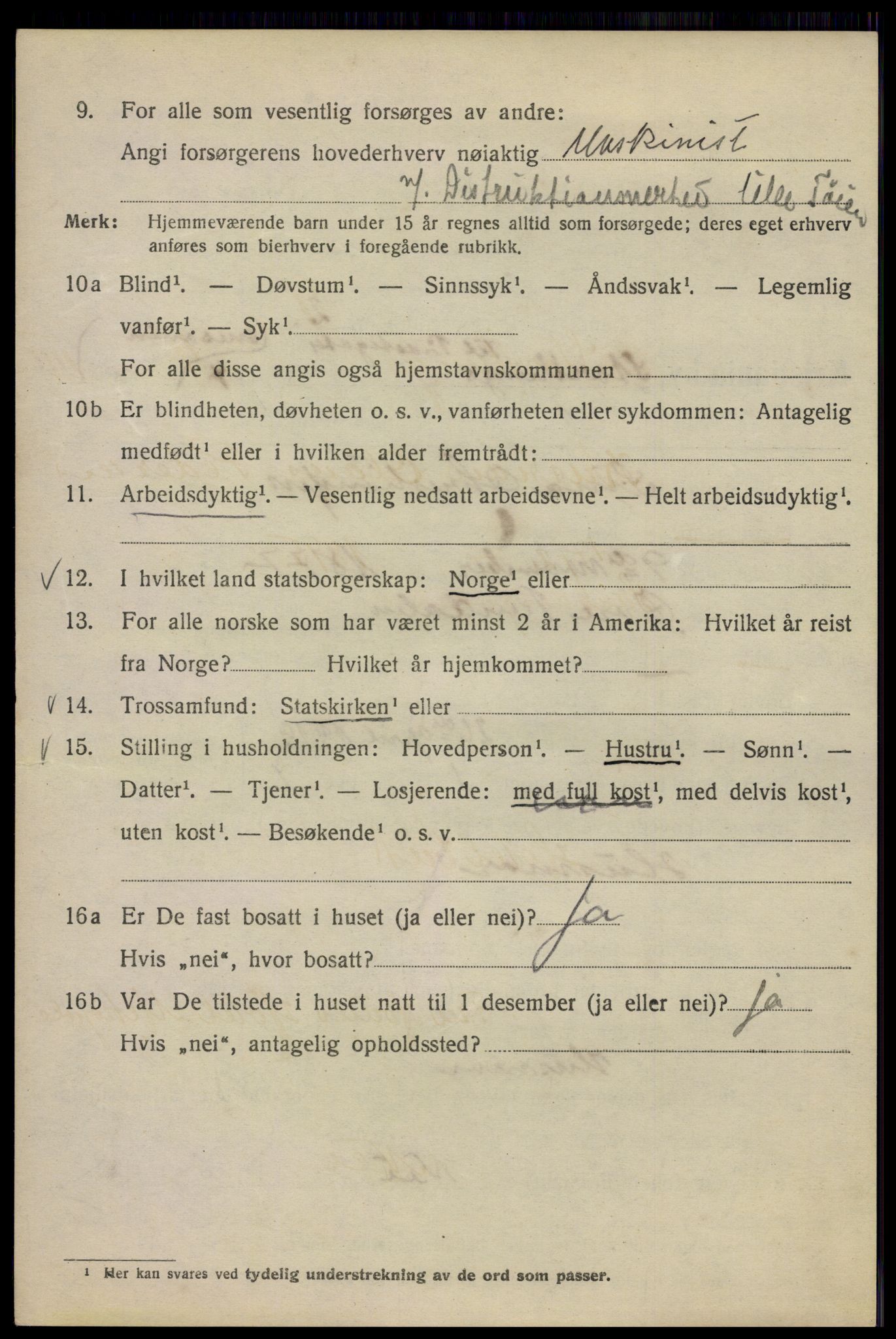 SAO, Folketelling 1920 for 0301 Kristiania kjøpstad, 1920, s. 550324