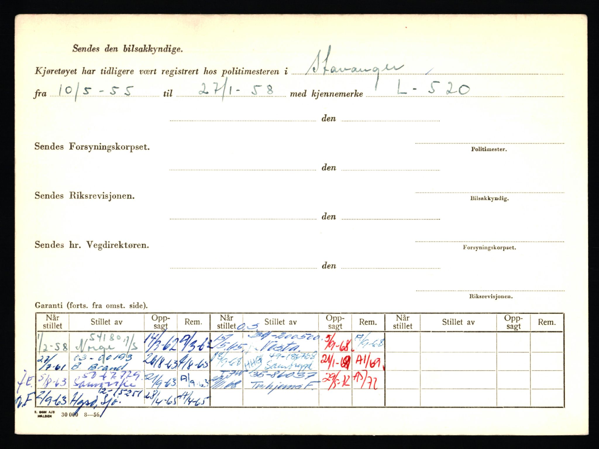 Stavanger trafikkstasjon, AV/SAST-A-101942/0/F/L0049: L-29900 - L-50599, 1930-1971, s. 1630