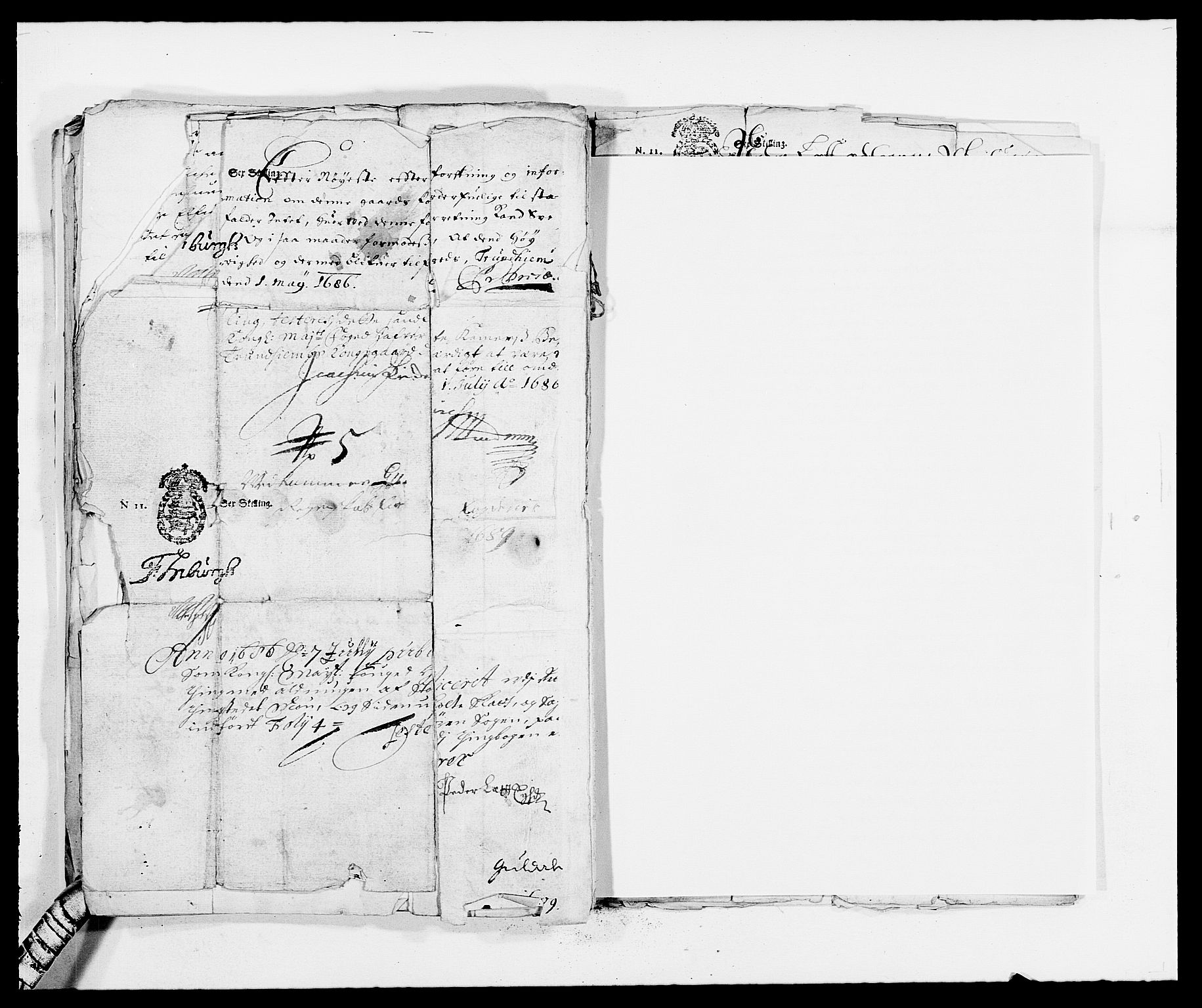 Rentekammeret inntil 1814, Reviderte regnskaper, Fogderegnskap, AV/RA-EA-4092/R59/L3940: Fogderegnskap Gauldal, 1689-1690, s. 176