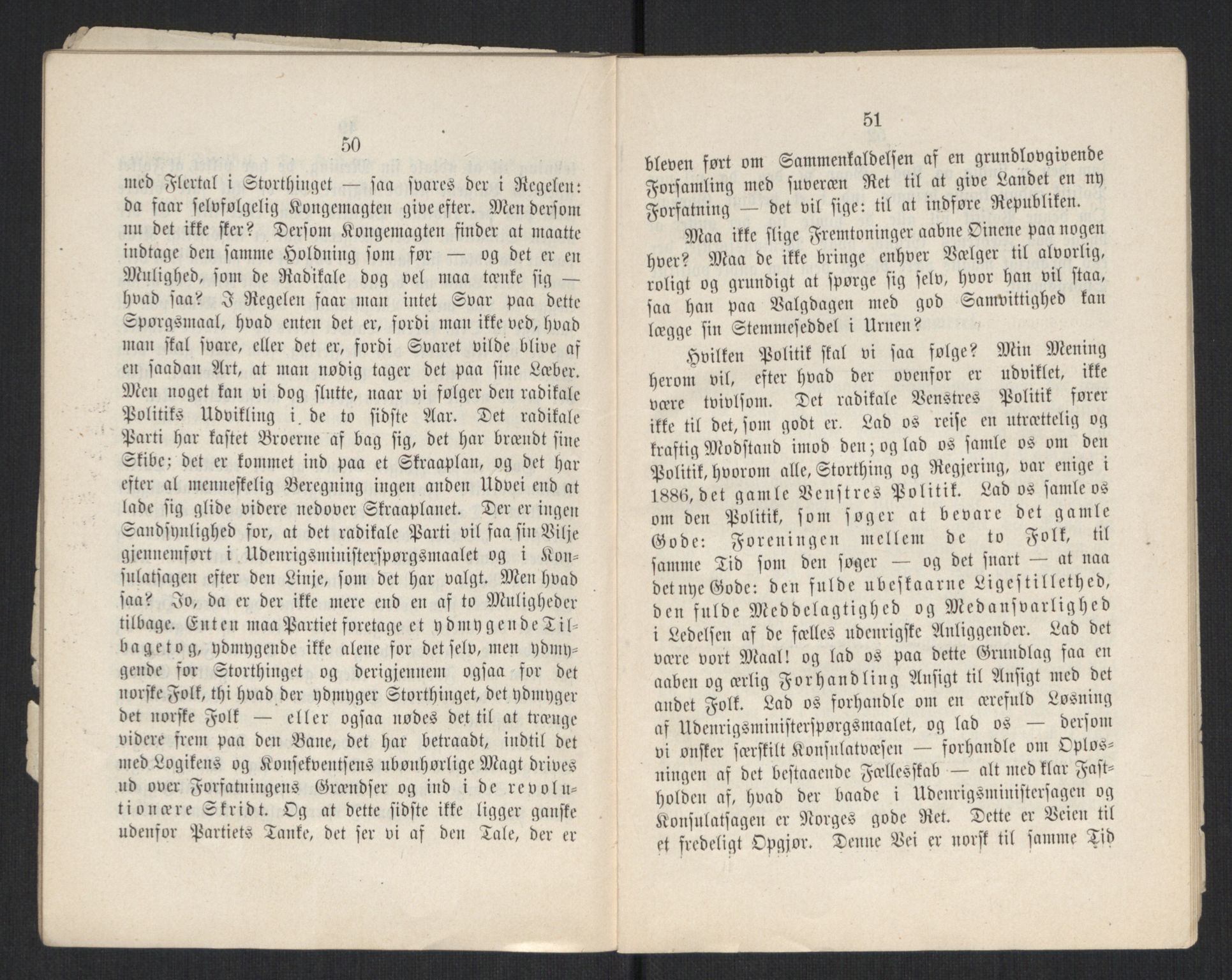 Venstres Hovedorganisasjon, AV/RA-PA-0876/X/L0001: De eldste skrifter, 1860-1936, s. 525