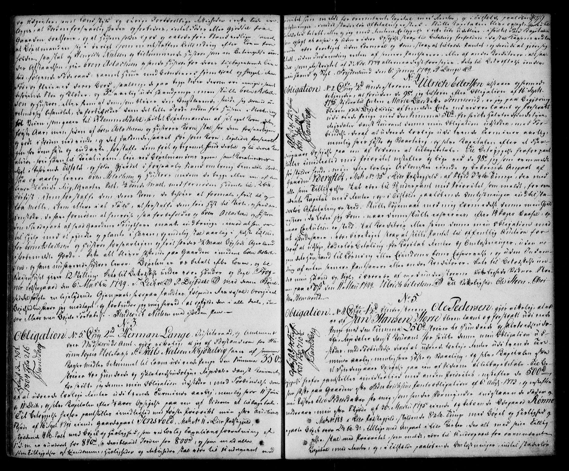 Lier, Røyken og Hurum sorenskriveri, AV/SAKO-A-89/G/Ga/Gaa/L0005: Pantebok nr. V, 1788-1801, s. 549