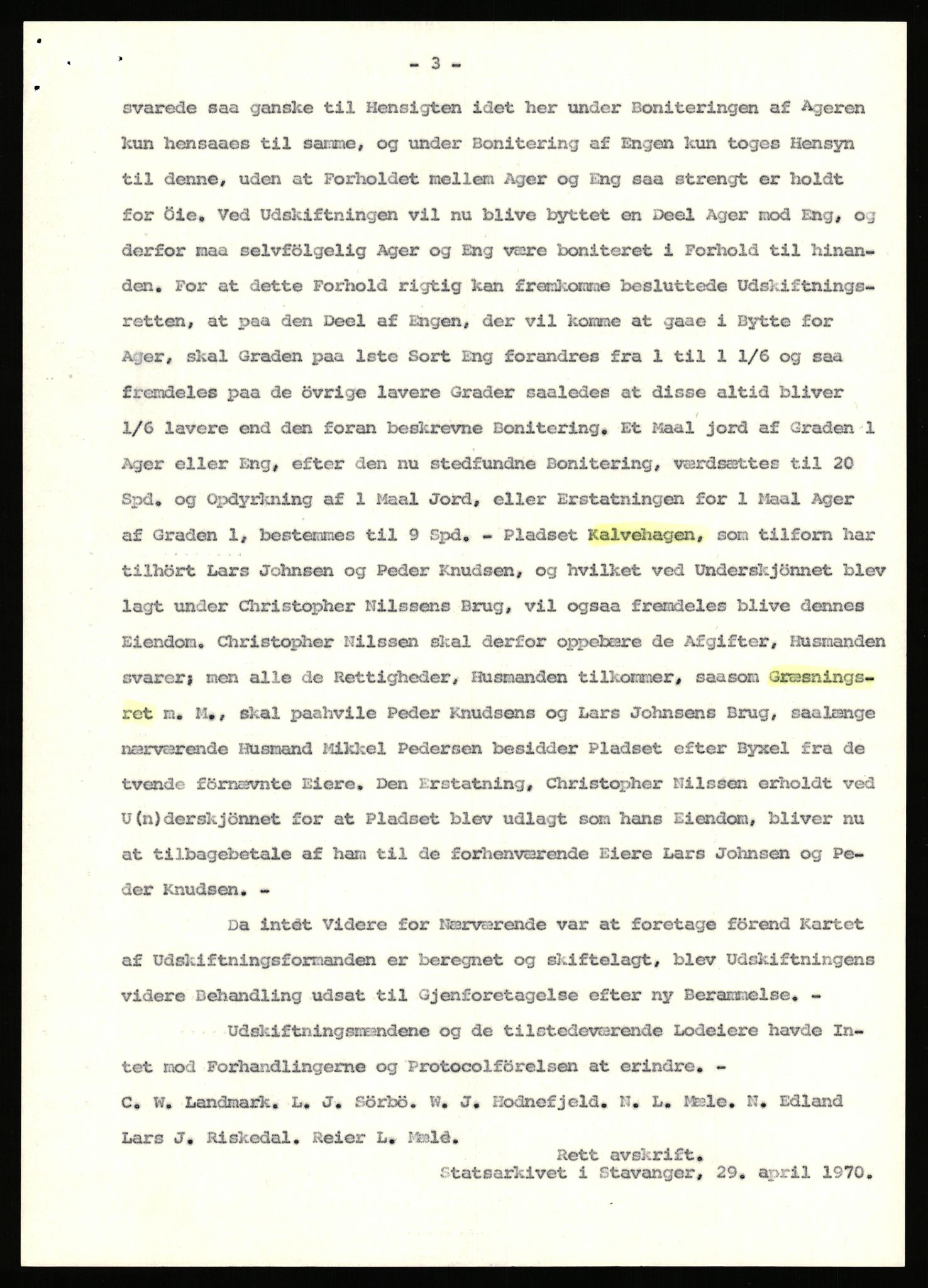 Statsarkivet i Stavanger, AV/SAST-A-101971/03/Y/Yj/L0039: Avskrifter sortert etter gårdsnavn: Holte i Strand - Hovland i Ørsdalen, 1750-1930, s. 20