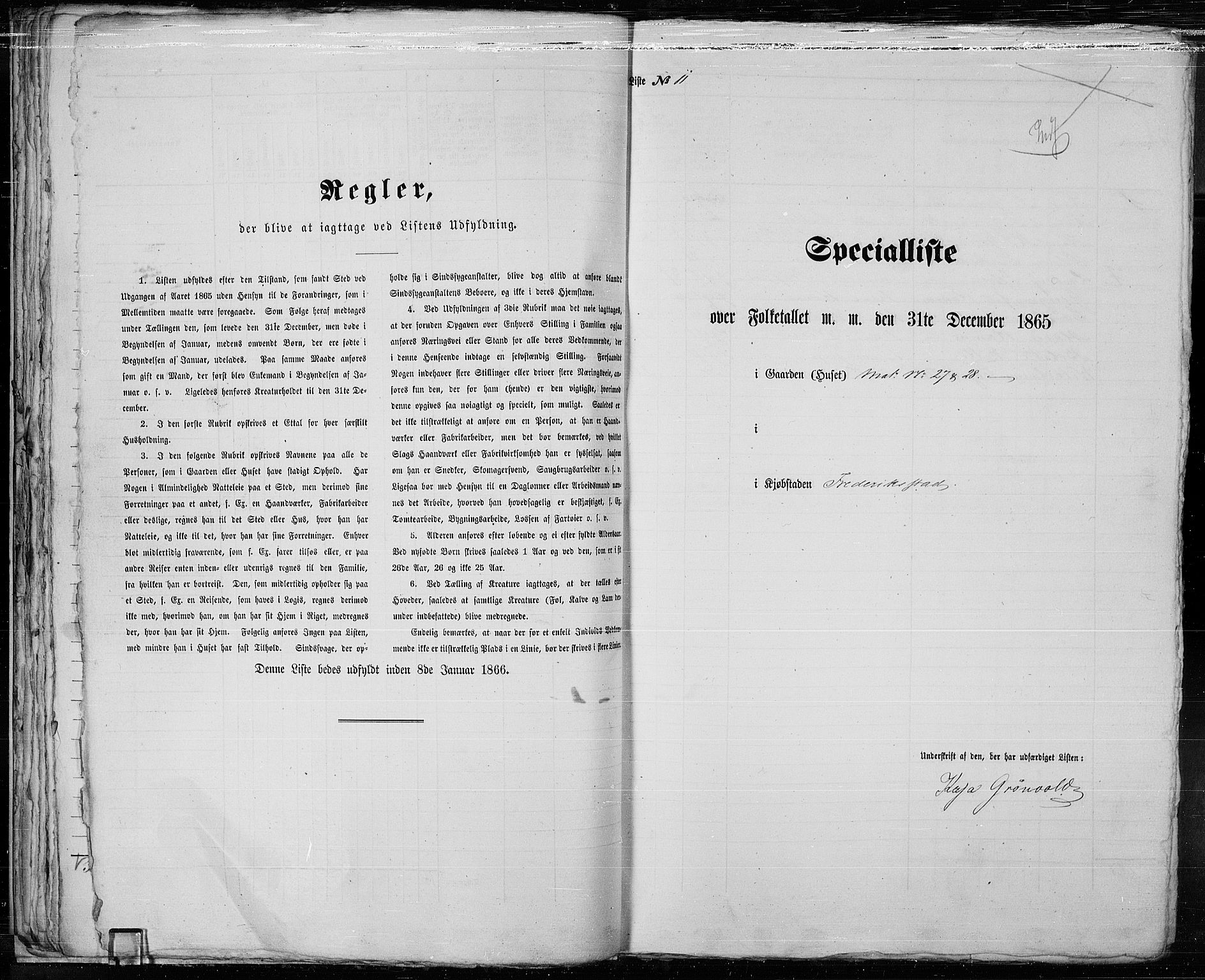 RA, Folketelling 1865 for 0103B Fredrikstad prestegjeld, Fredrikstad kjøpstad, 1865, s. 34
