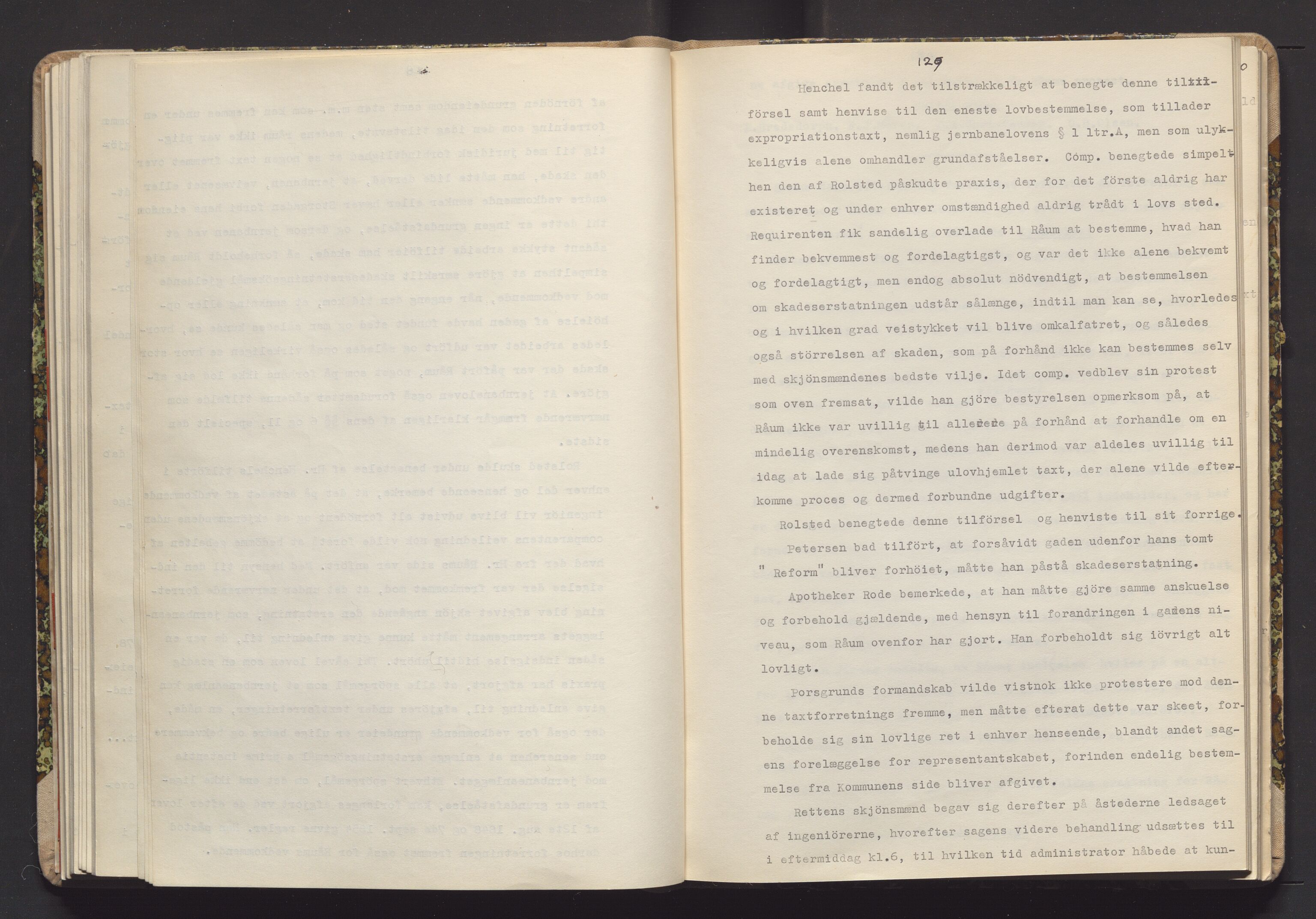 Norges Statsbaner Drammen distrikt (NSB), AV/SAKO-A-30/Y/Yc/L0007: Takster Vestfoldbanen strekningen Eidanger-Porsgrunn-Gjerpen samt sidelinjen Eidanger-Brevik, 1877-1896, s. 129