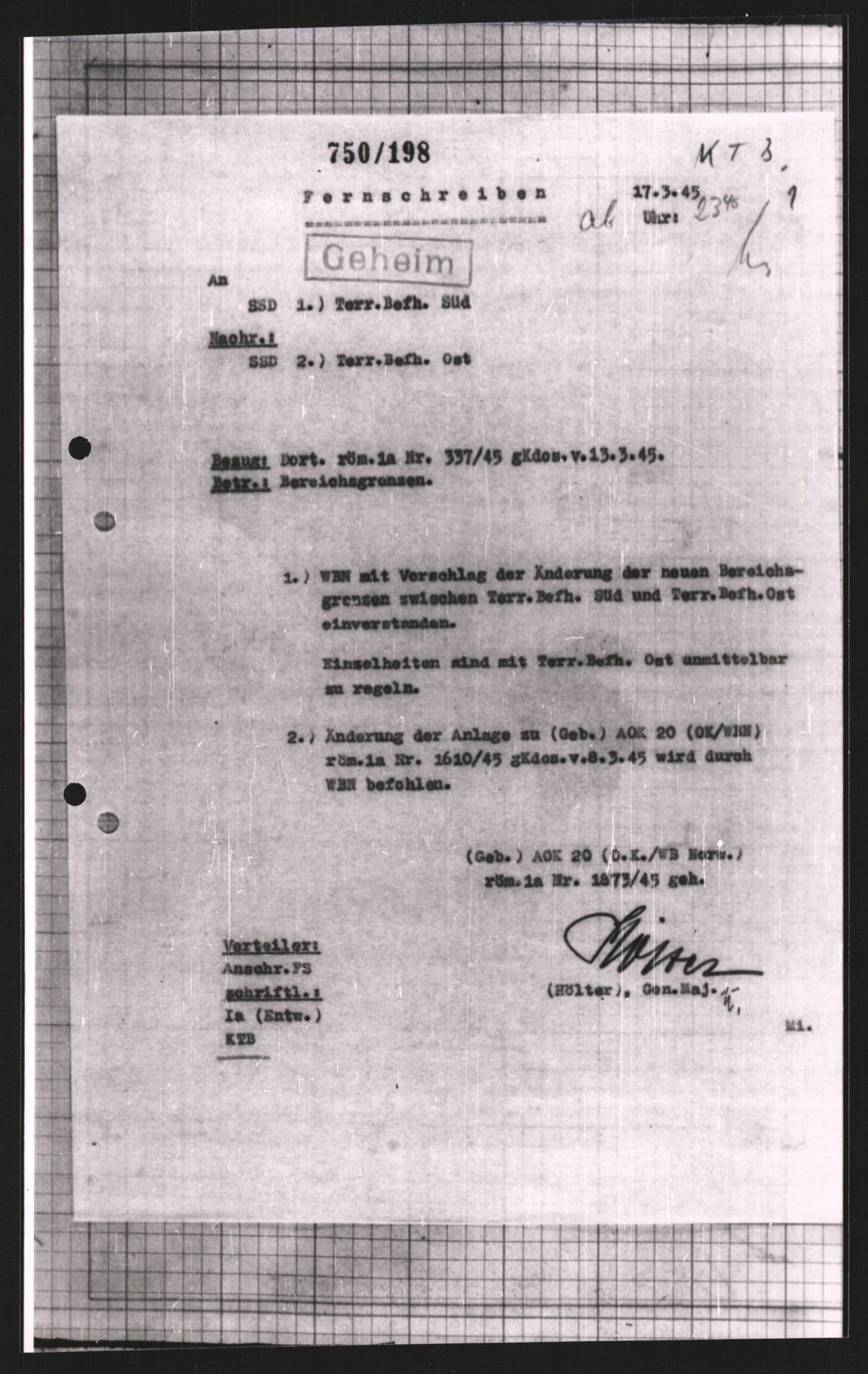 Forsvarets Overkommando. 2 kontor. Arkiv 11.4. Spredte tyske arkivsaker, AV/RA-RAFA-7031/D/Dar/Dara/L0008: Krigsdagbøker for 20. Gebirgs-Armee-Oberkommando (AOK 20), 1945, s. 527