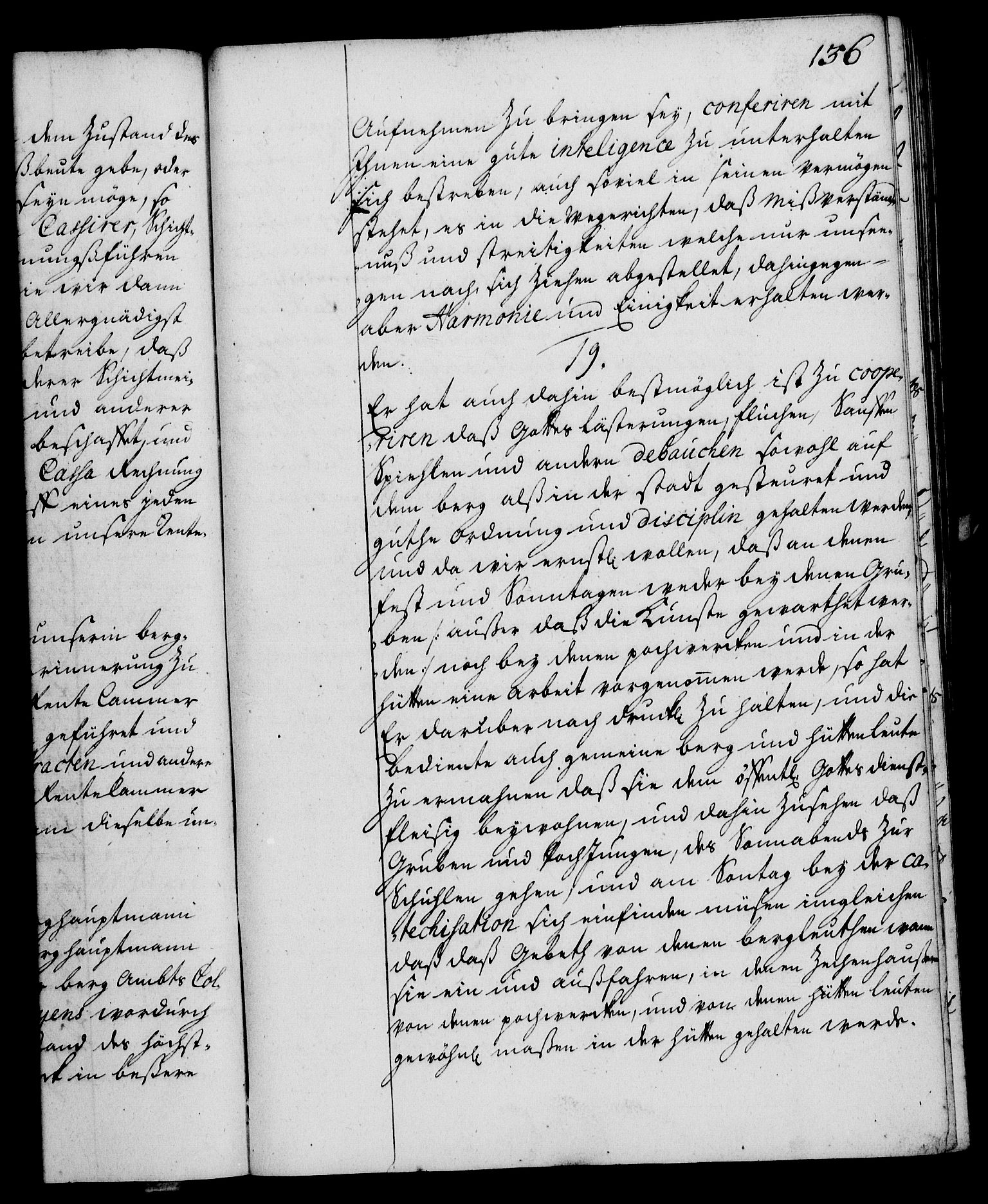 Rentekammeret, Kammerkanselliet, RA/EA-3111/G/Gg/Ggi/L0002: Norsk instruksjonsprotokoll med register (merket RK 53.35), 1729-1751, s. 136