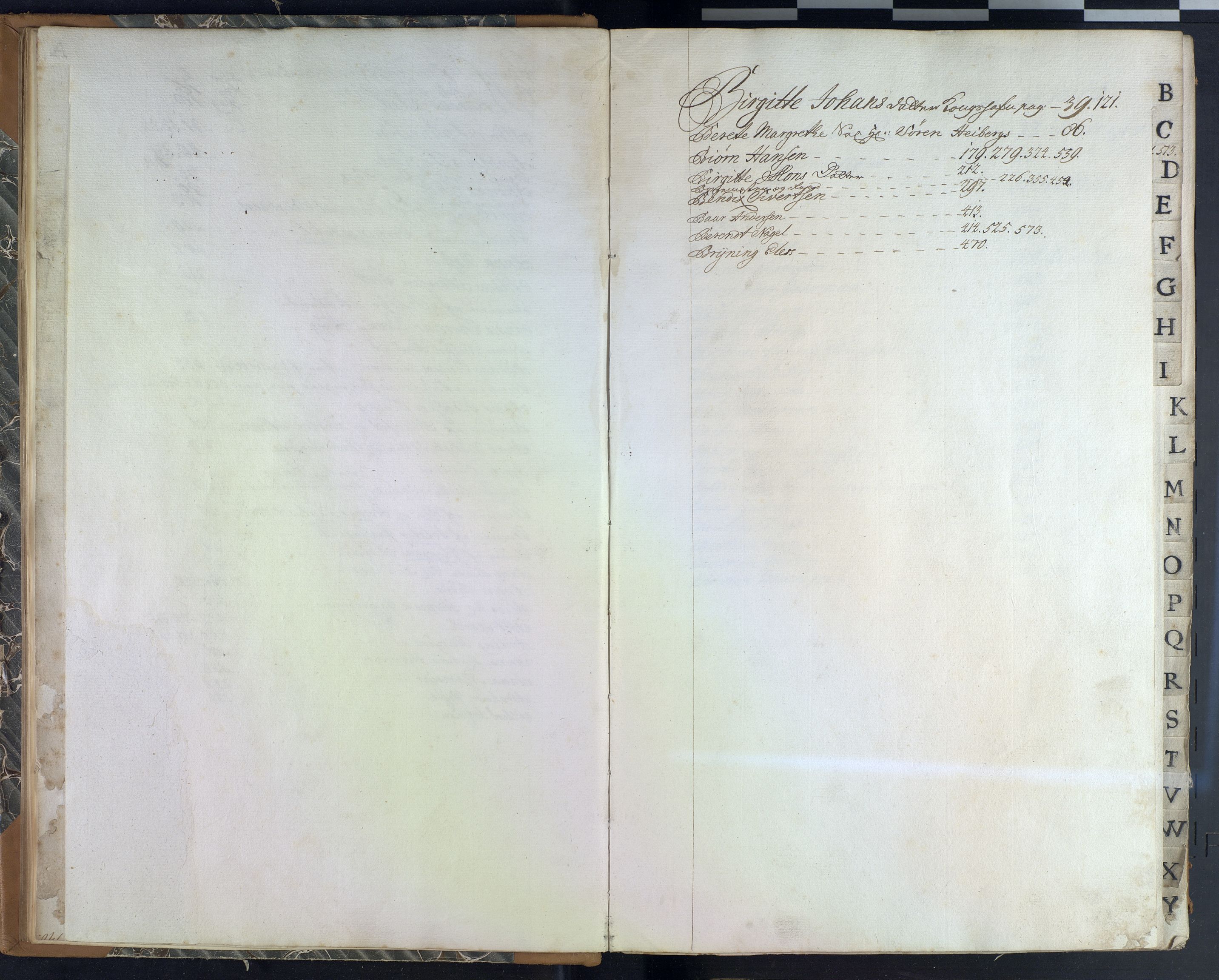 Stiftamtmannen i Bergen, AV/SAB-A-100006/A/Aa/L0011: Lnr. 10b: Resolusjonsbok, 1715-1716