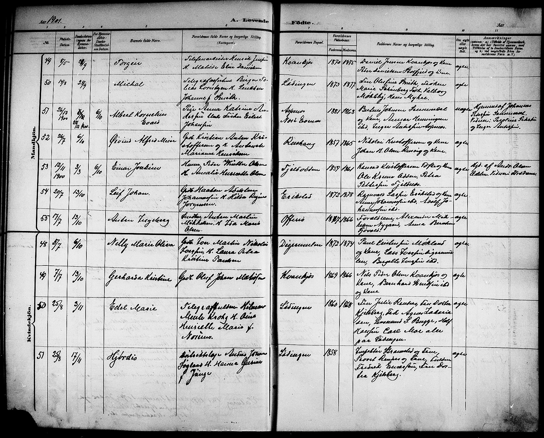 Ministerialprotokoller, klokkerbøker og fødselsregistre - Nordland, AV/SAT-A-1459/872/L1048: Klokkerbok nr. 872C04, 1898-1919
