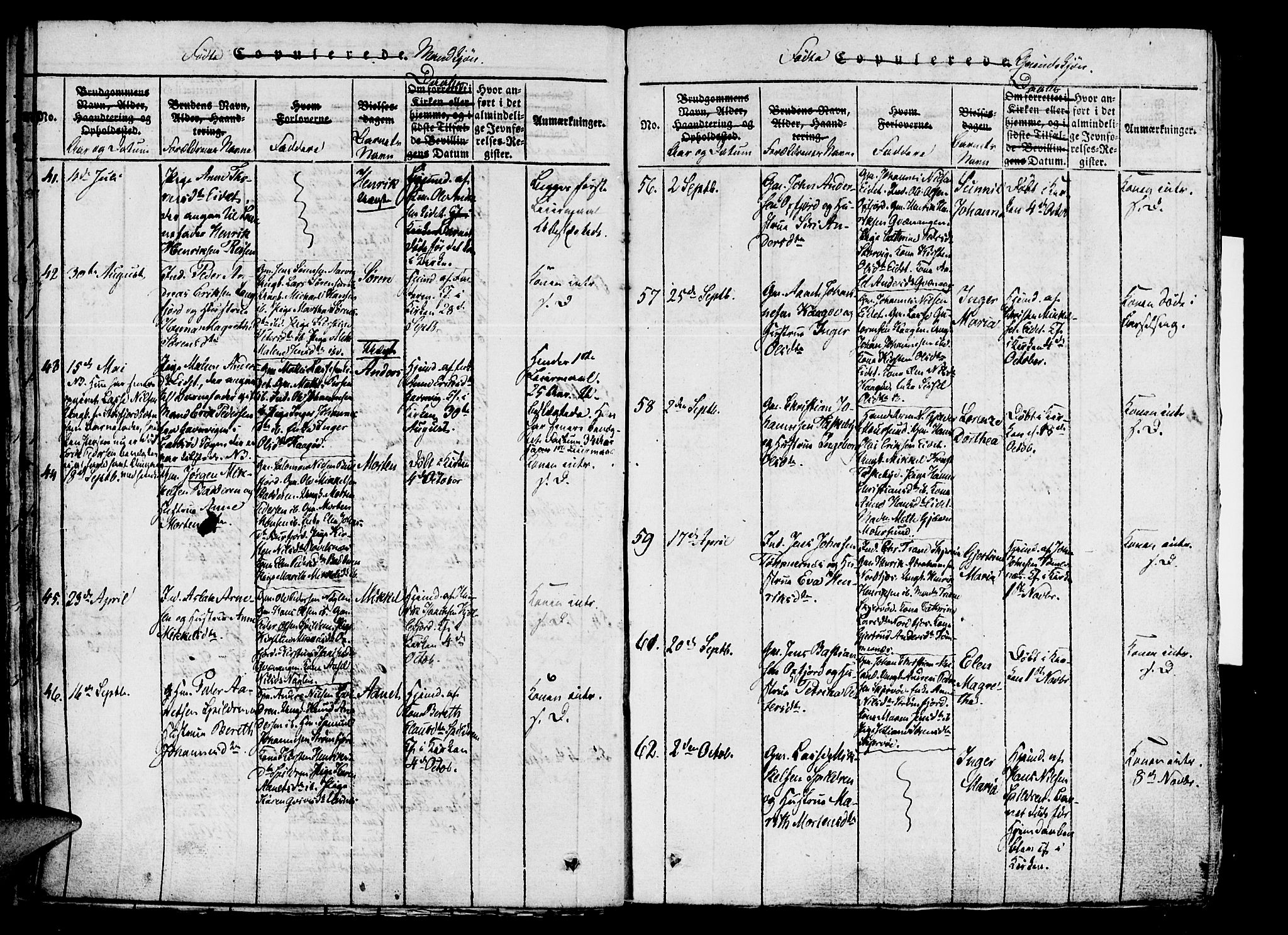 Skjervøy sokneprestkontor, AV/SATØ-S-1300/H/Ha/Haa/L0004kirke: Ministerialbok nr. 4, 1820-1838