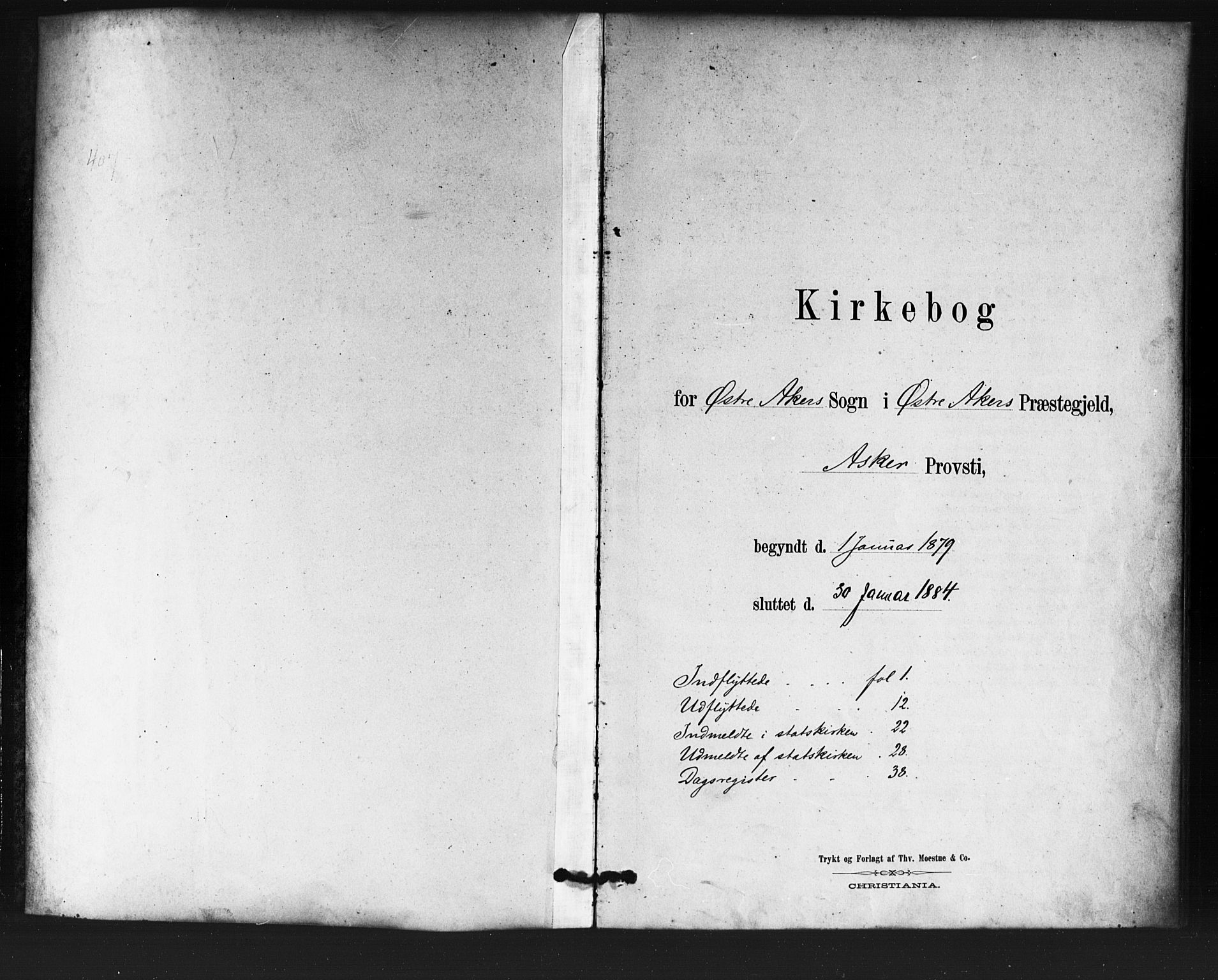 Østre Aker prestekontor Kirkebøker, SAO/A-10840/F/Fa/L0007: Ministerialbok nr. I 7, 1879-1912