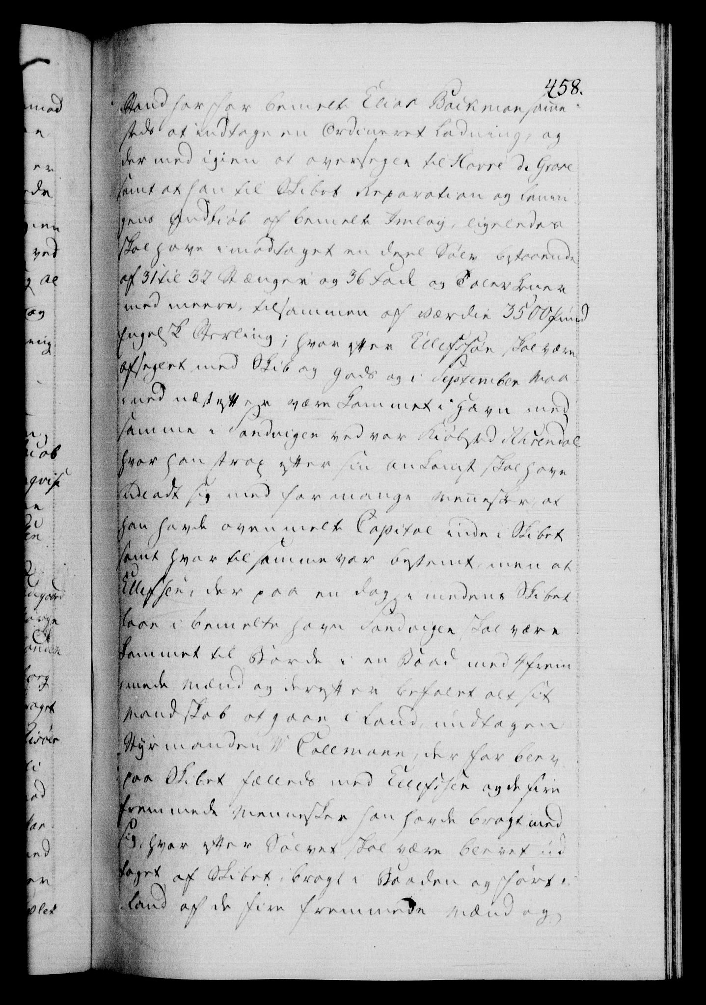 Danske Kanselli 1572-1799, AV/RA-EA-3023/F/Fc/Fca/Fcab/L0045: Norske tegnelser, 1792-1796, s. 458a