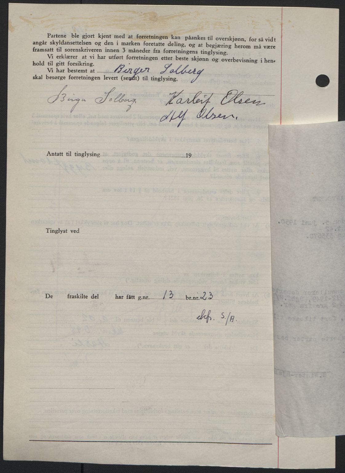 Idd og Marker sorenskriveri, AV/SAO-A-10283/G/Gb/Gbb/L0013: Pantebok nr. A13, 1949-1950, Dagboknr: 2/1950