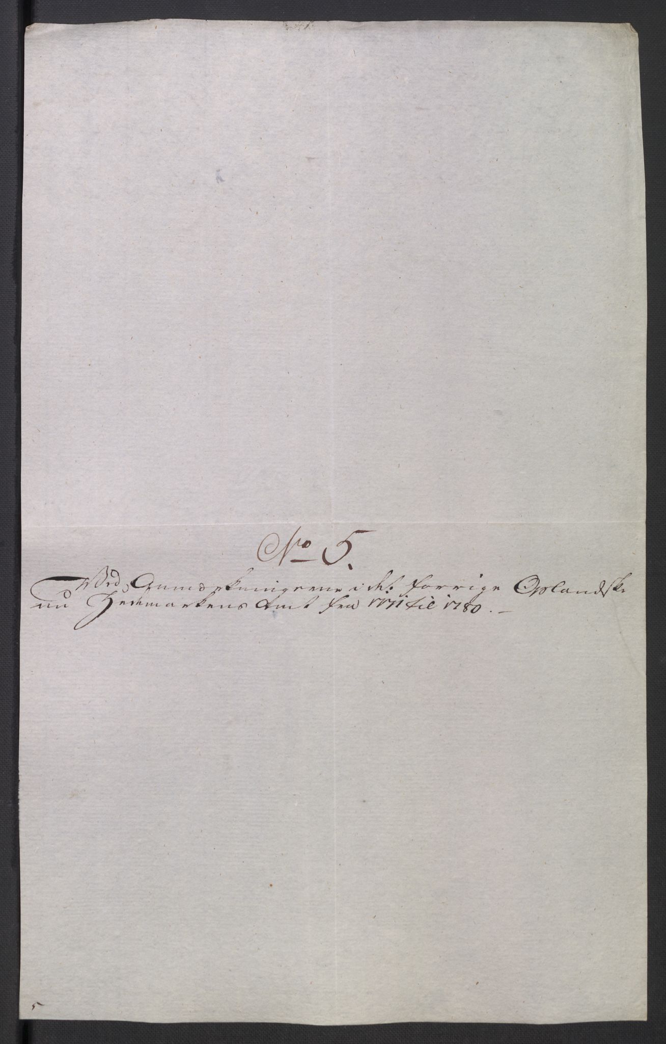 Rentekammeret inntil 1814, Reviderte regnskaper, Mindre regnskaper, AV/RA-EA-4068/Rb/L0014: Opplands amt, 1771-1779, s. 685