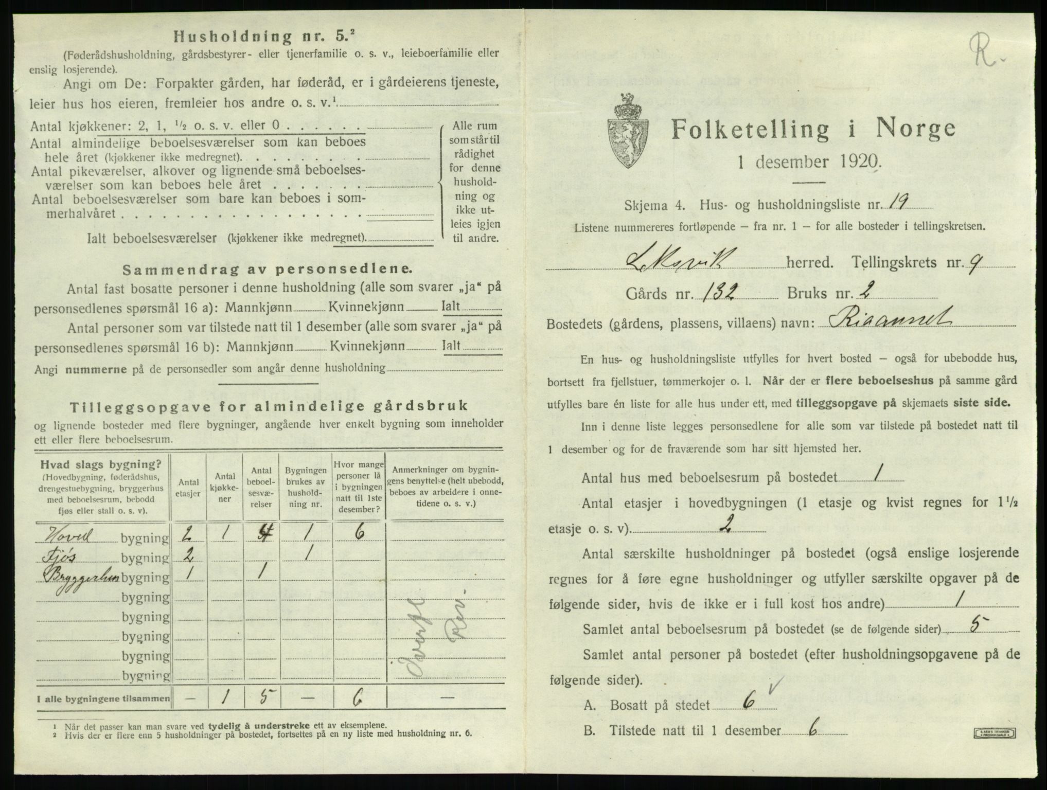 SAT, Folketelling 1920 for 1718 Leksvik herred, 1920, s. 1112