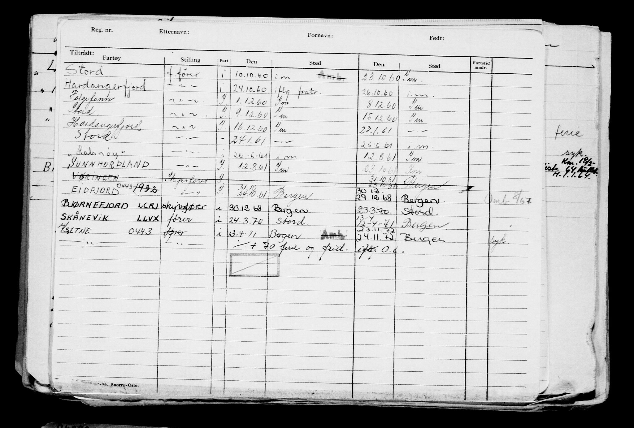 Direktoratet for sjømenn, AV/RA-S-3545/G/Gb/L0185: Hovedkort, 1920, s. 692