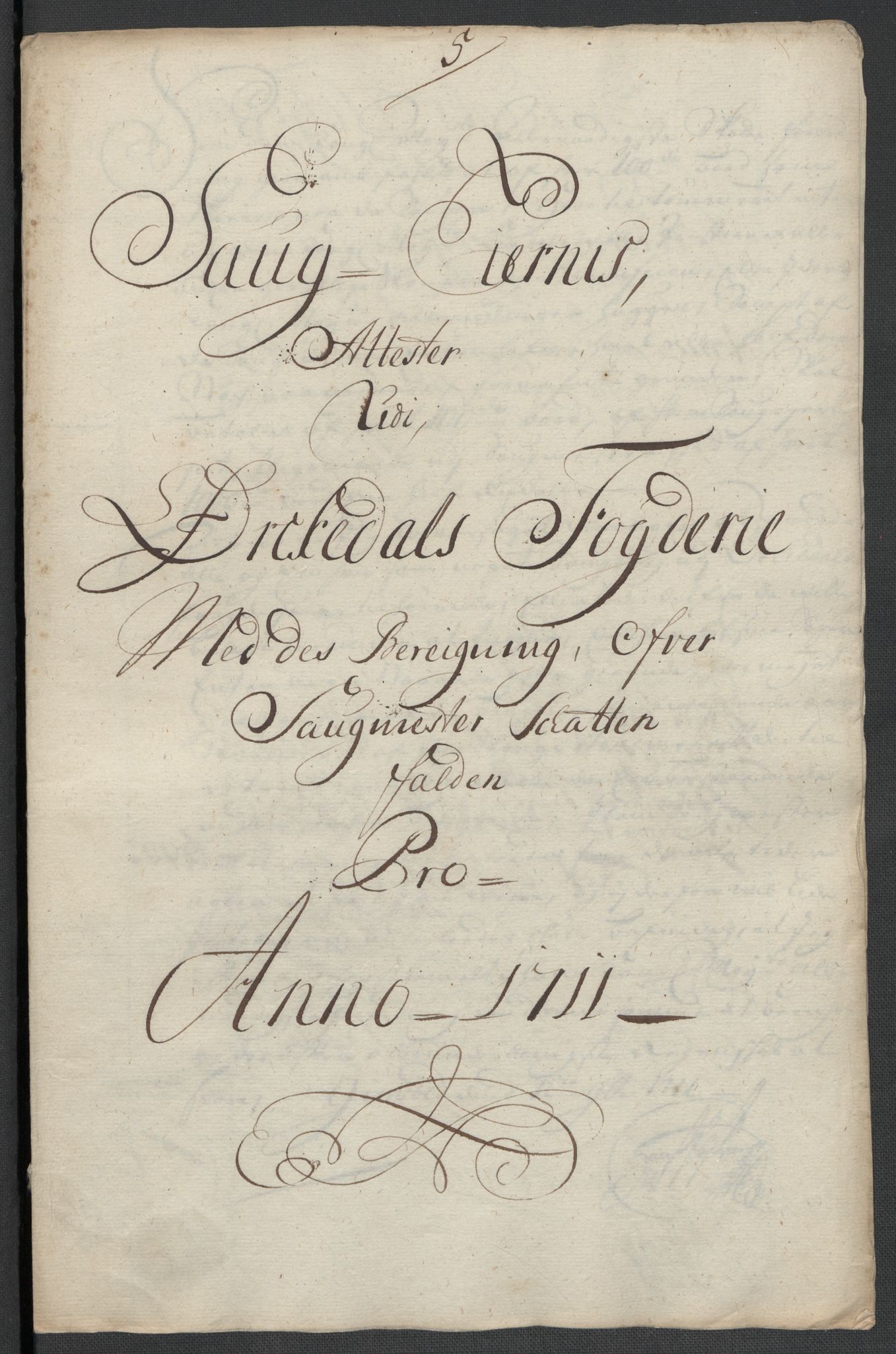 Rentekammeret inntil 1814, Reviderte regnskaper, Fogderegnskap, RA/EA-4092/R60/L3961: Fogderegnskap Orkdal og Gauldal, 1711, s. 120