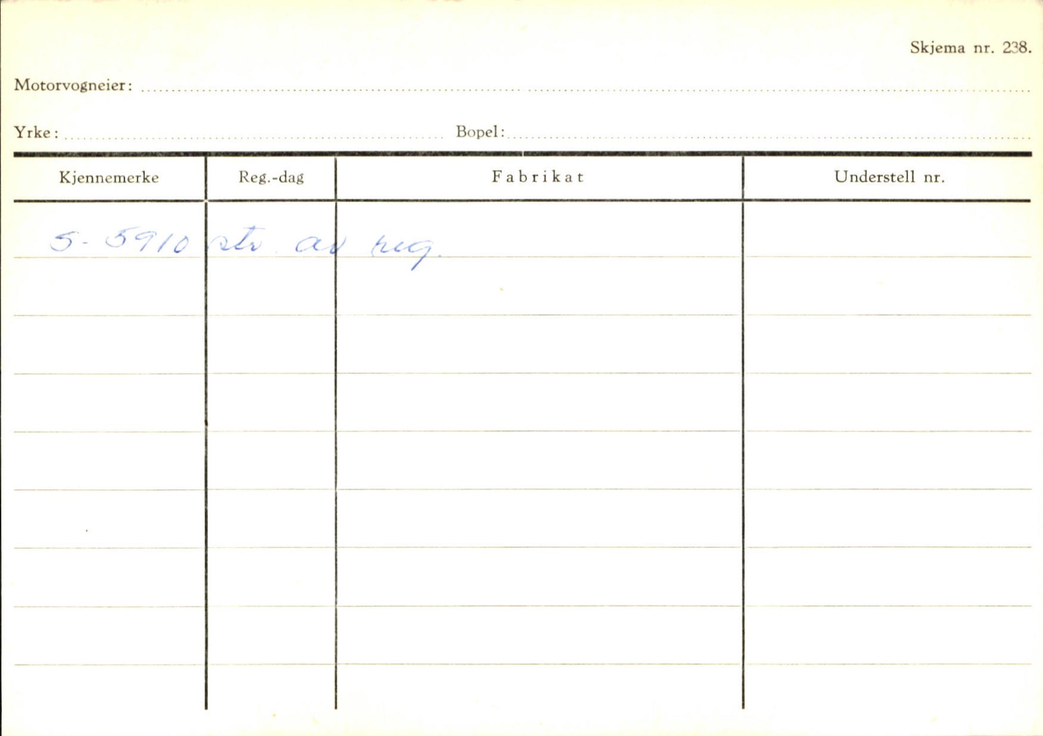 Statens vegvesen, Sogn og Fjordane vegkontor, AV/SAB-A-5301/4/F/L0130: Eigarregister Eid T-Å. Høyanger A-O, 1945-1975, s. 496