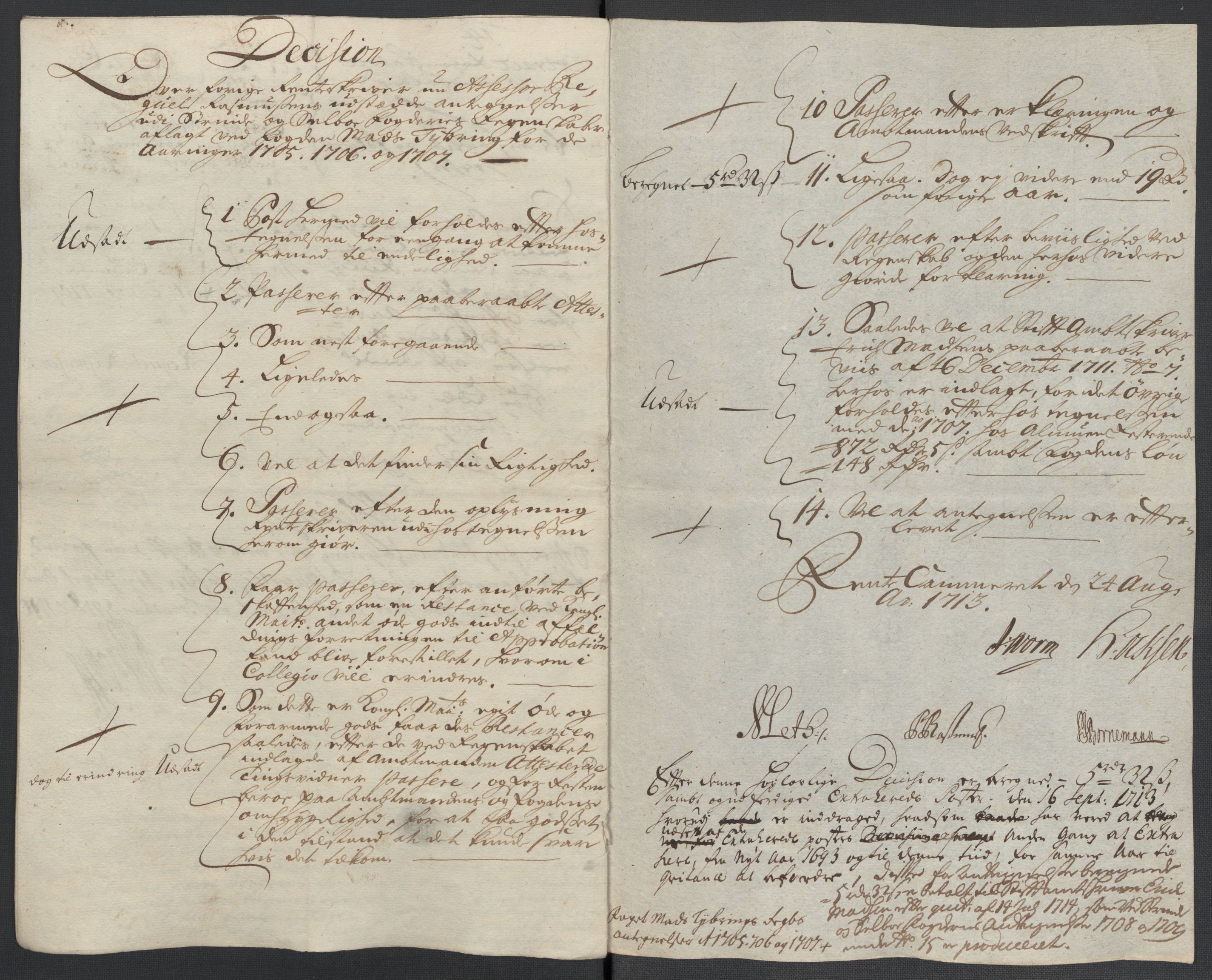 Rentekammeret inntil 1814, Reviderte regnskaper, Fogderegnskap, RA/EA-4092/R61/L4110: Fogderegnskap Strinda og Selbu, 1707-1708, s. 213