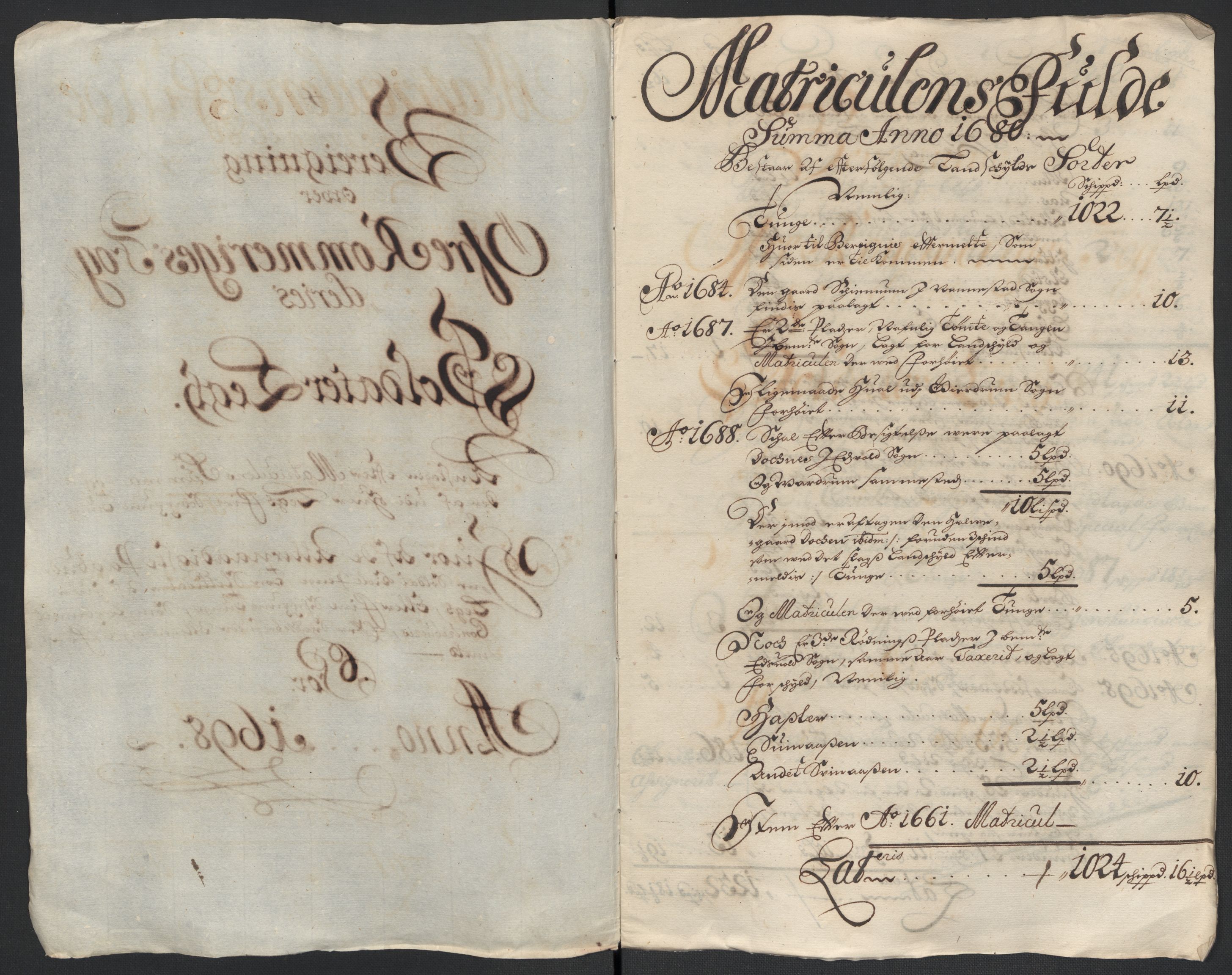 Rentekammeret inntil 1814, Reviderte regnskaper, Fogderegnskap, AV/RA-EA-4092/R12/L0710: Fogderegnskap Øvre Romerike, 1698, s. 253