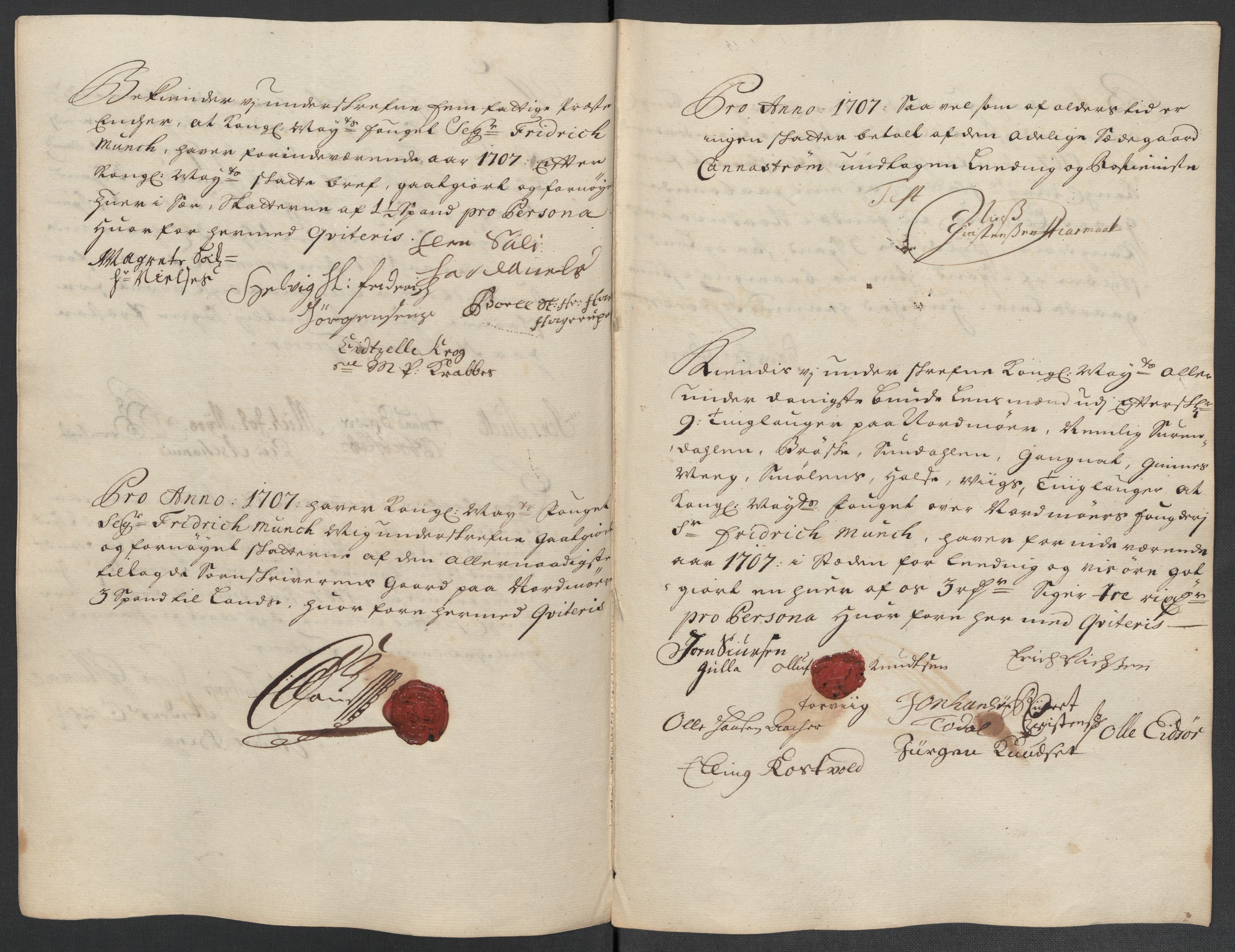 Rentekammeret inntil 1814, Reviderte regnskaper, Fogderegnskap, AV/RA-EA-4092/R56/L3742: Fogderegnskap Nordmøre, 1706-1707, s. 281