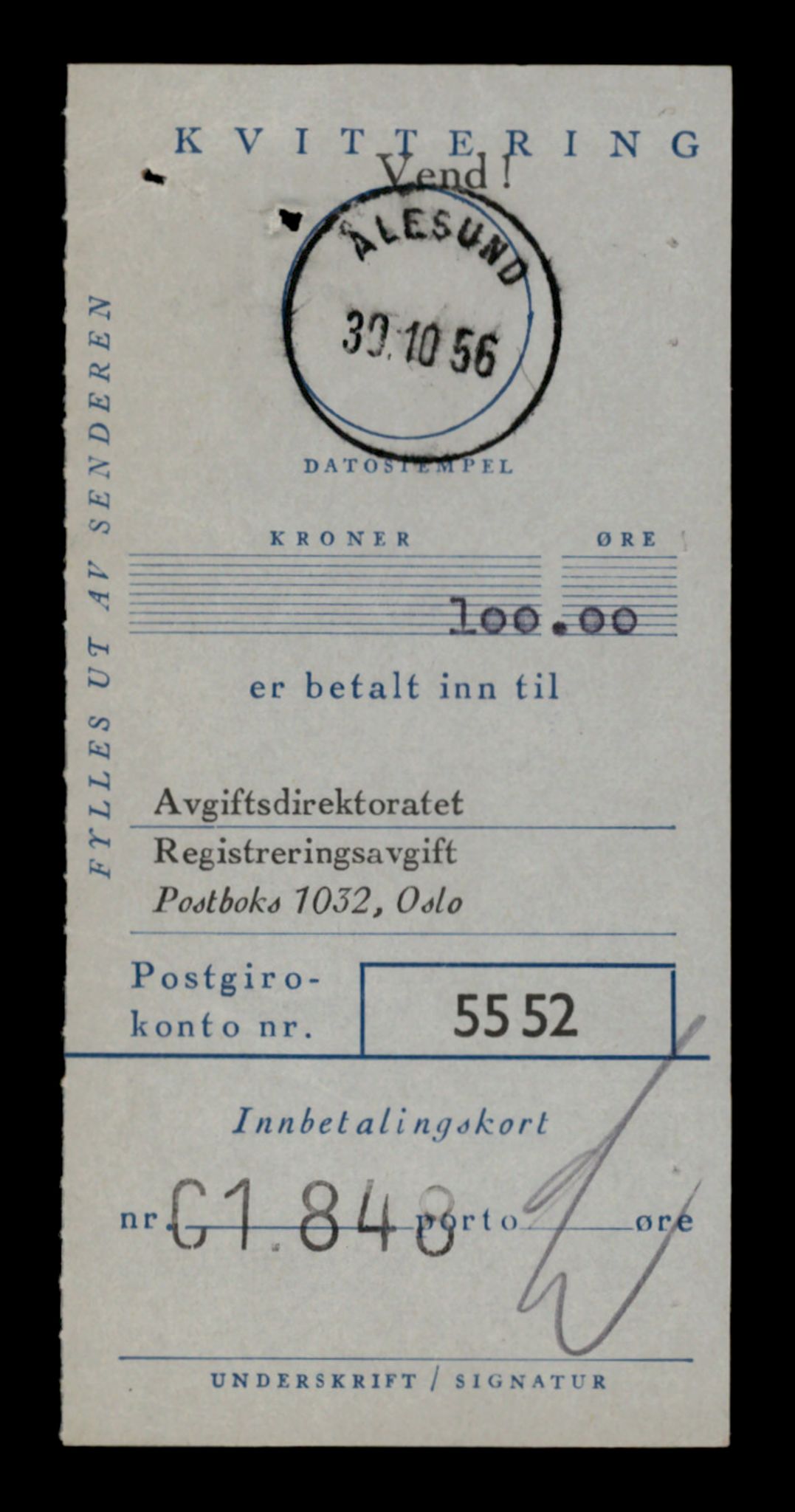 Møre og Romsdal vegkontor - Ålesund trafikkstasjon, AV/SAT-A-4099/F/Fe/L0031: Registreringskort for kjøretøy T 11800 - T 11996, 1927-1998, s. 2489