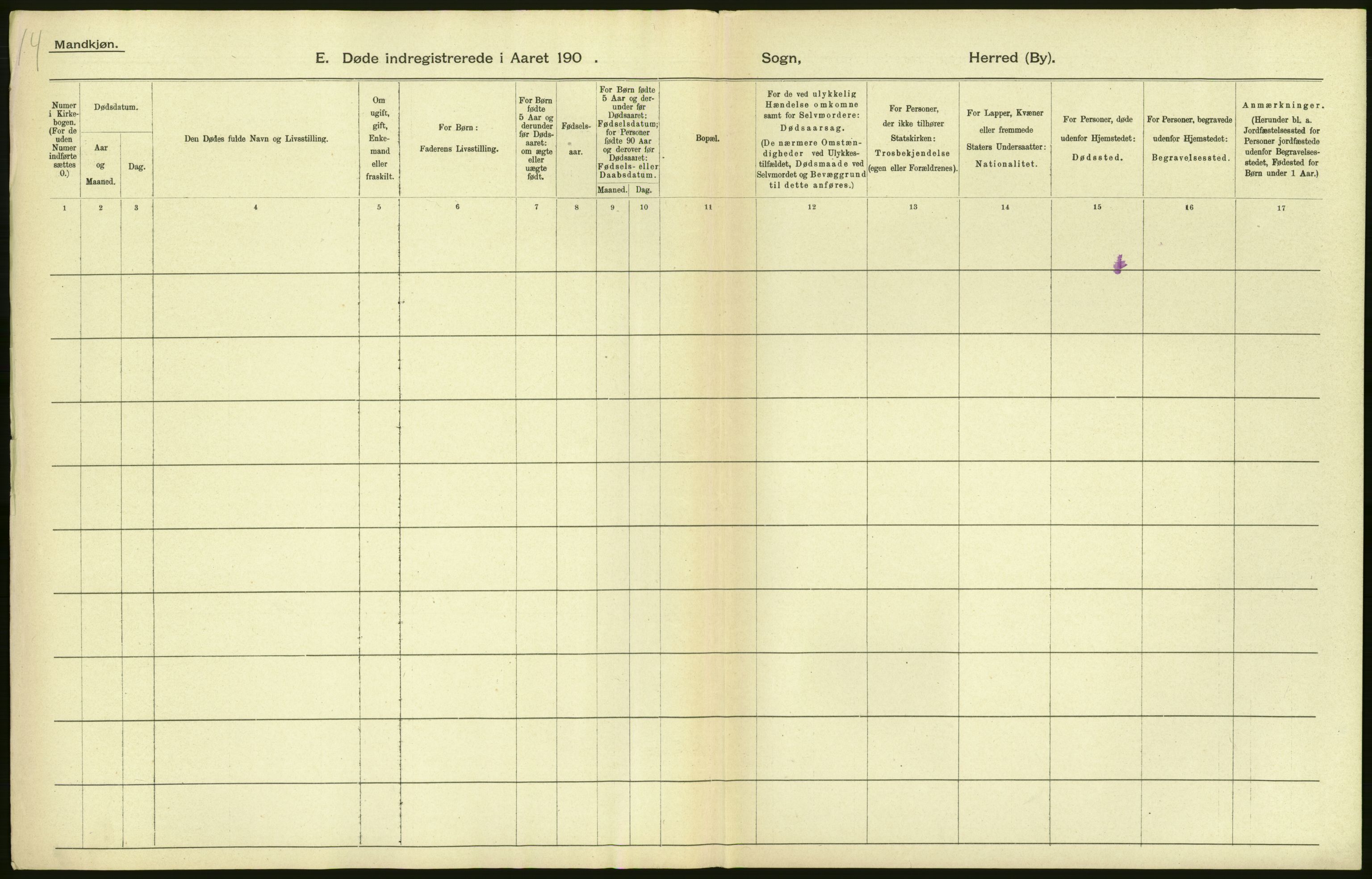 Statistisk sentralbyrå, Sosiodemografiske emner, Befolkning, AV/RA-S-2228/D/Df/Dfa/Dfaa/L0004: Kristiania: Gifte, døde, 1903, s. 40