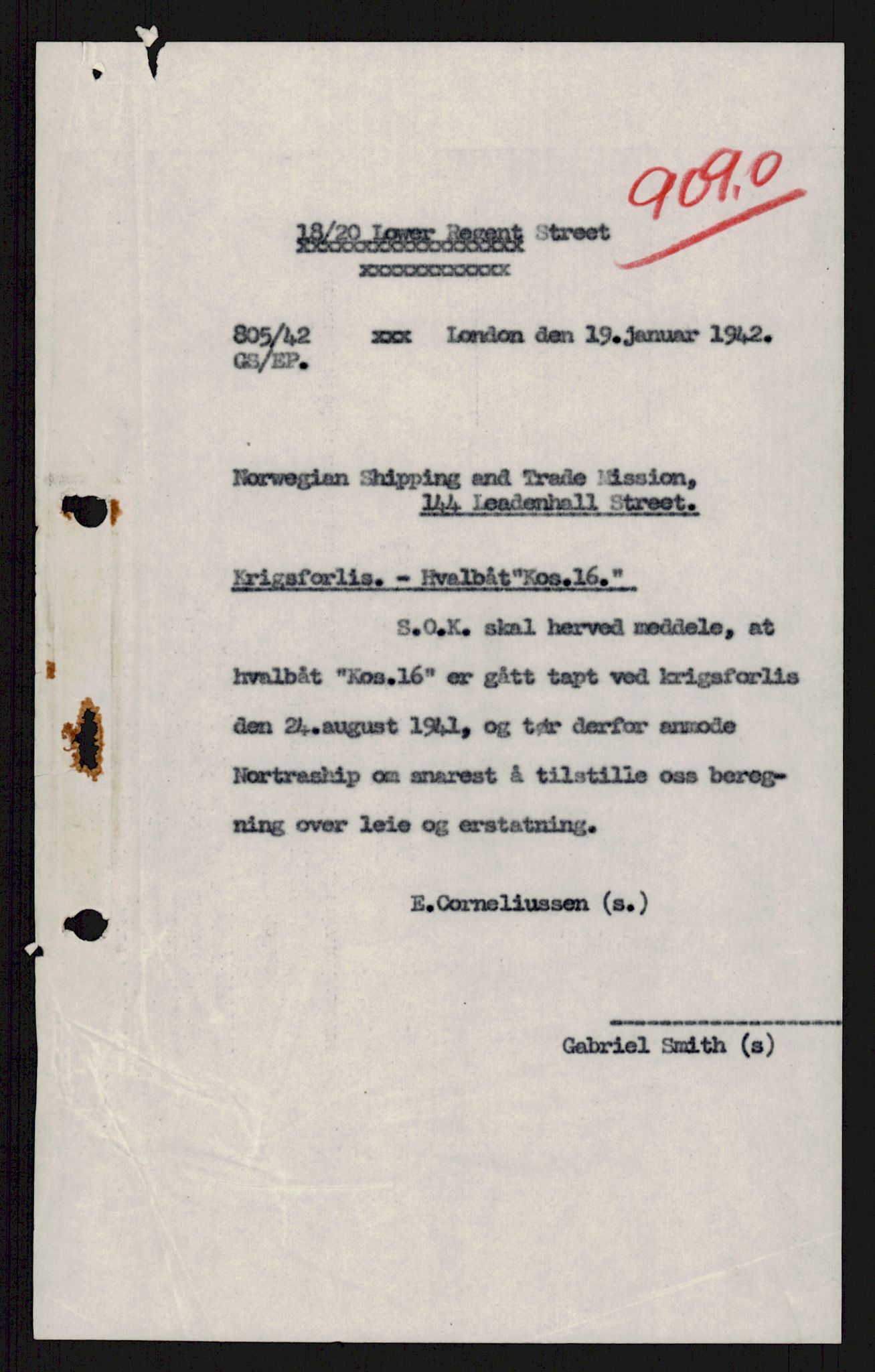 Forsvaret, Sjøforsvarets overkommando, RA/RAFA-2035/D/Dc/L0305: --, 1940-1946, s. 659