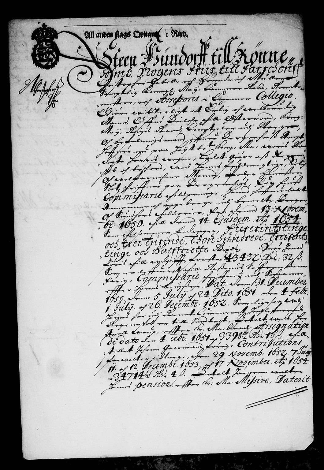 Rentekammeret inntil 1814, Reviderte regnskaper, Stiftamtstueregnskaper, Bergen stiftamt, AV/RA-EA-6043/R/Rc/L0019: Bergen stiftamt, 1665-1666