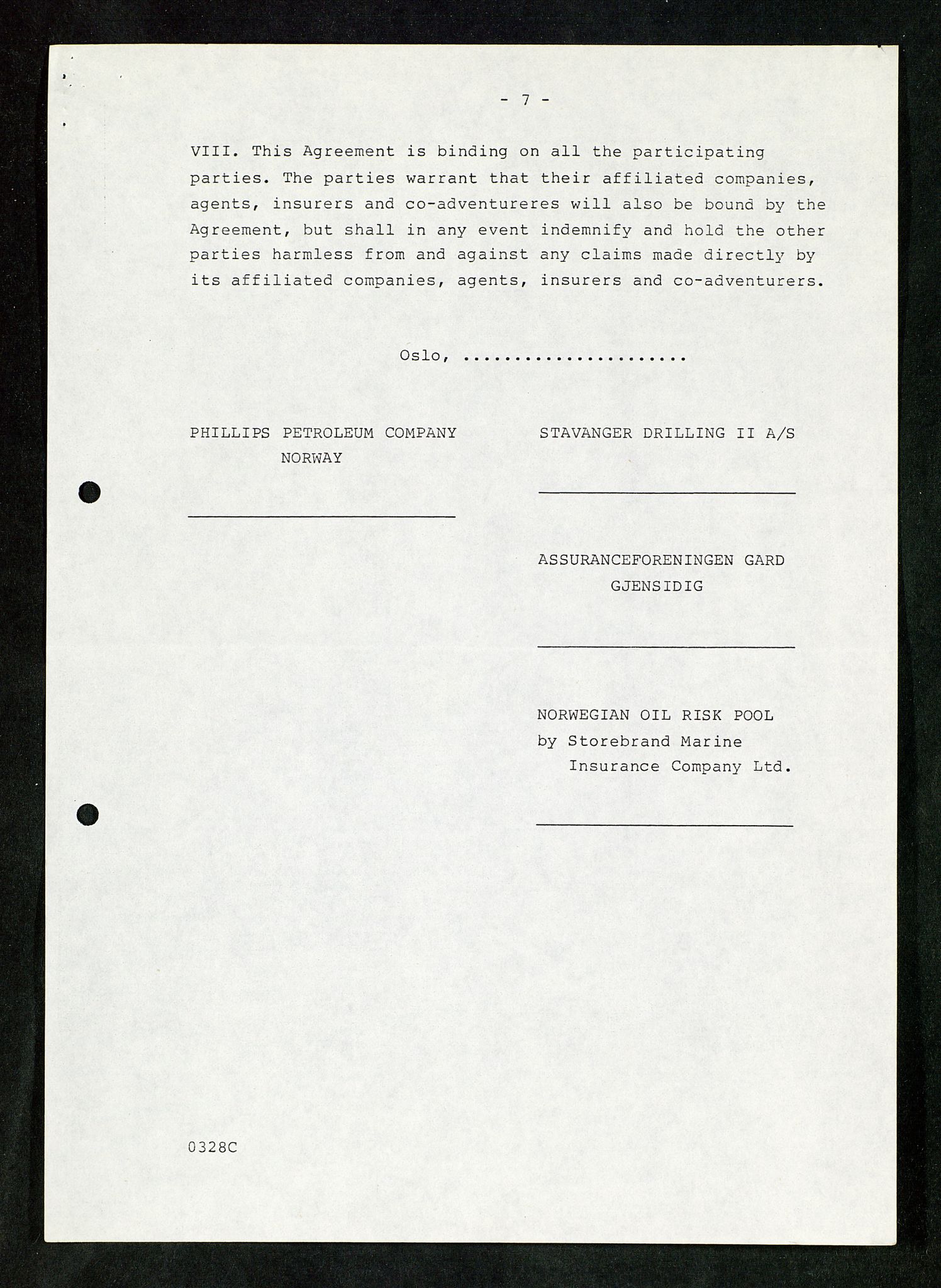 Pa 1503 - Stavanger Drilling AS, AV/SAST-A-101906/Da/L0017: Alexander L. Kielland - Saks- og korrespondansearkiv, 1981-1984, s. 260