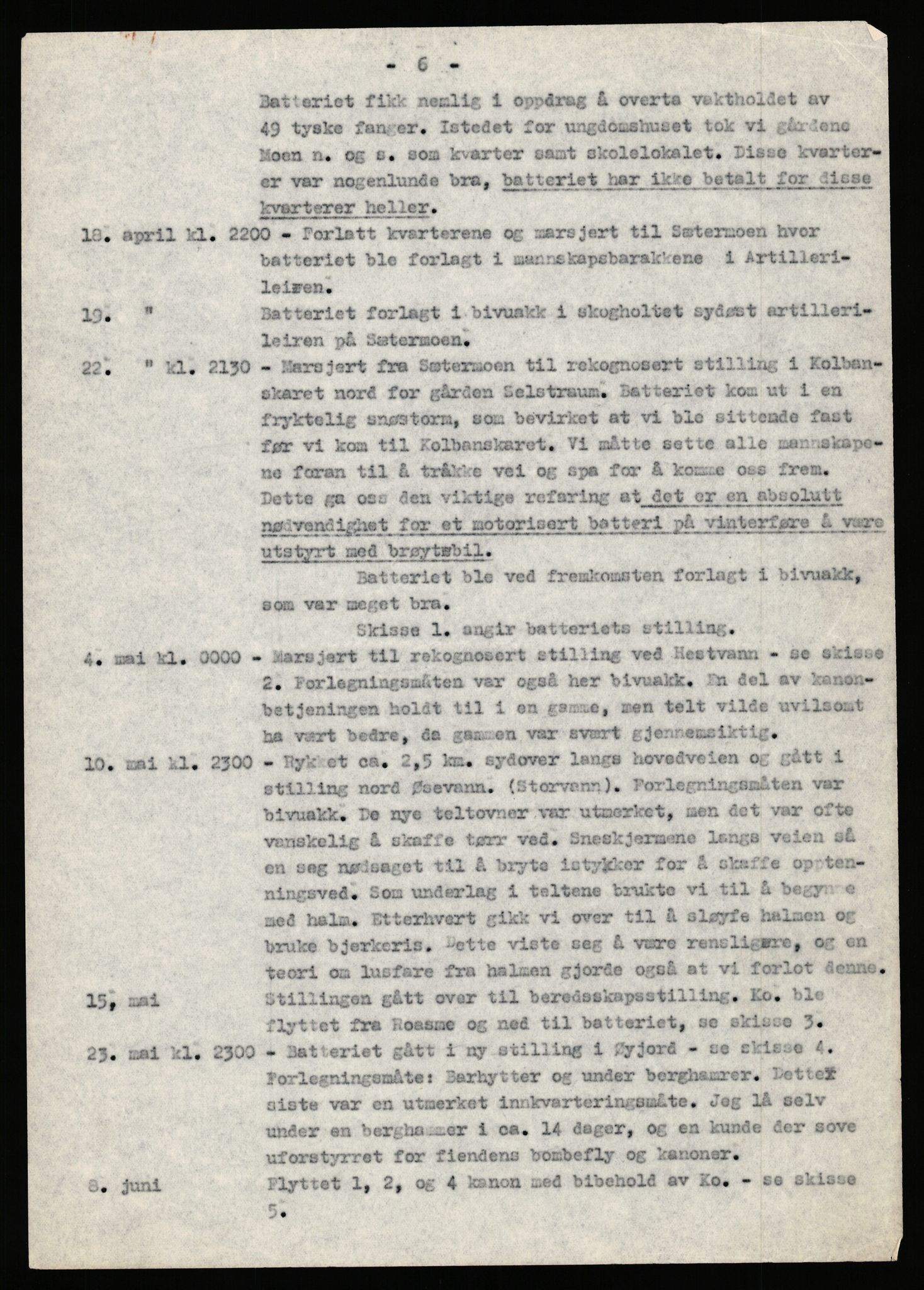 Forsvaret, Forsvarets krigshistoriske avdeling, AV/RA-RAFA-2017/Y/Yb/L0154: II-C-11-650-657  -  6. Divisjon, 1940, s. 661