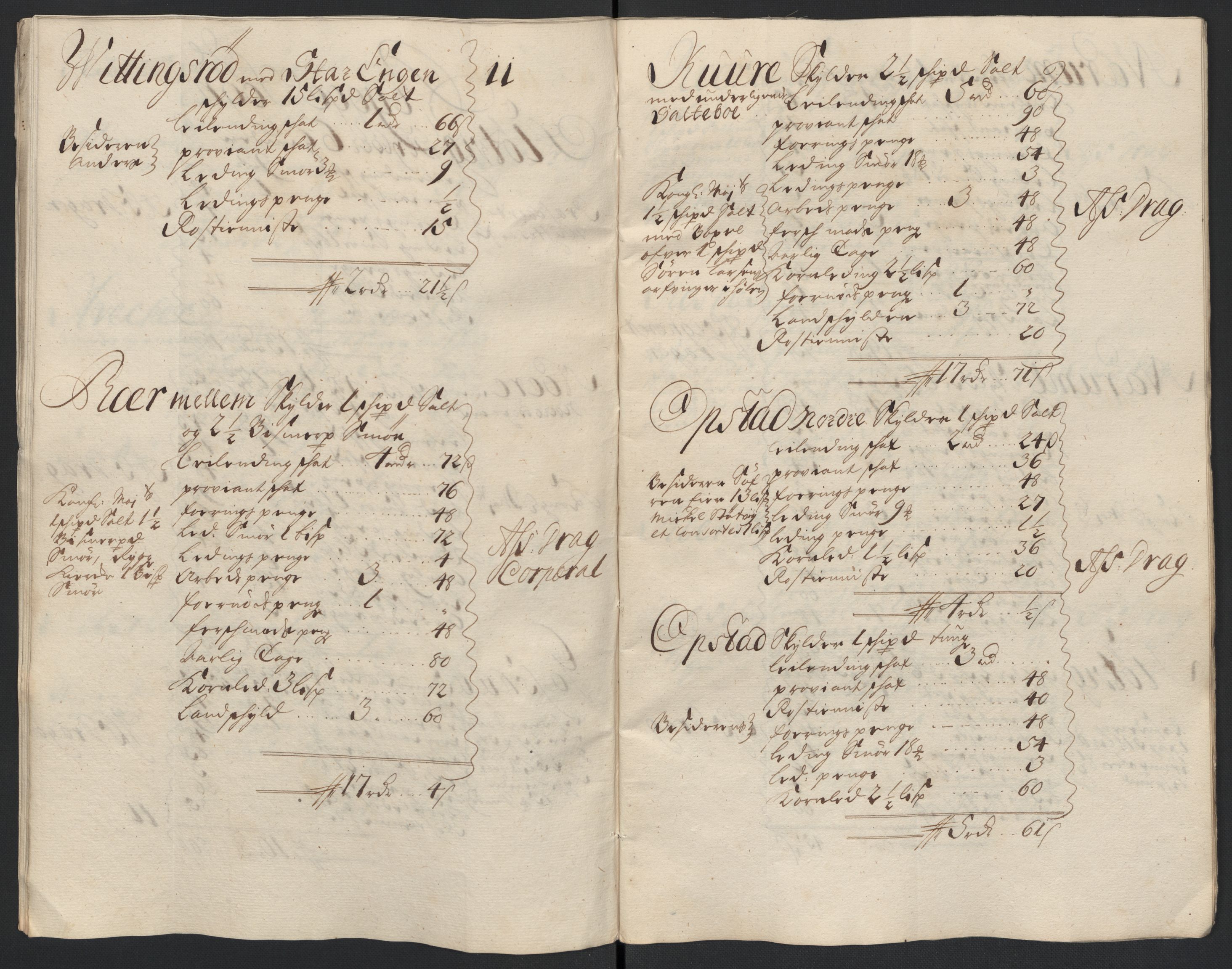 Rentekammeret inntil 1814, Reviderte regnskaper, Fogderegnskap, AV/RA-EA-4092/R04/L0135: Fogderegnskap Moss, Onsøy, Tune, Veme og Åbygge, 1709-1710, s. 309