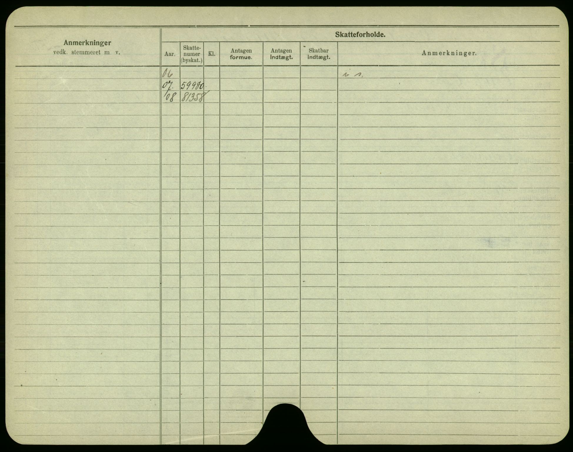 Oslo folkeregister, Registerkort, SAO/A-11715/F/Fa/Fac/L0002: Menn, 1906-1914, s. 926b
