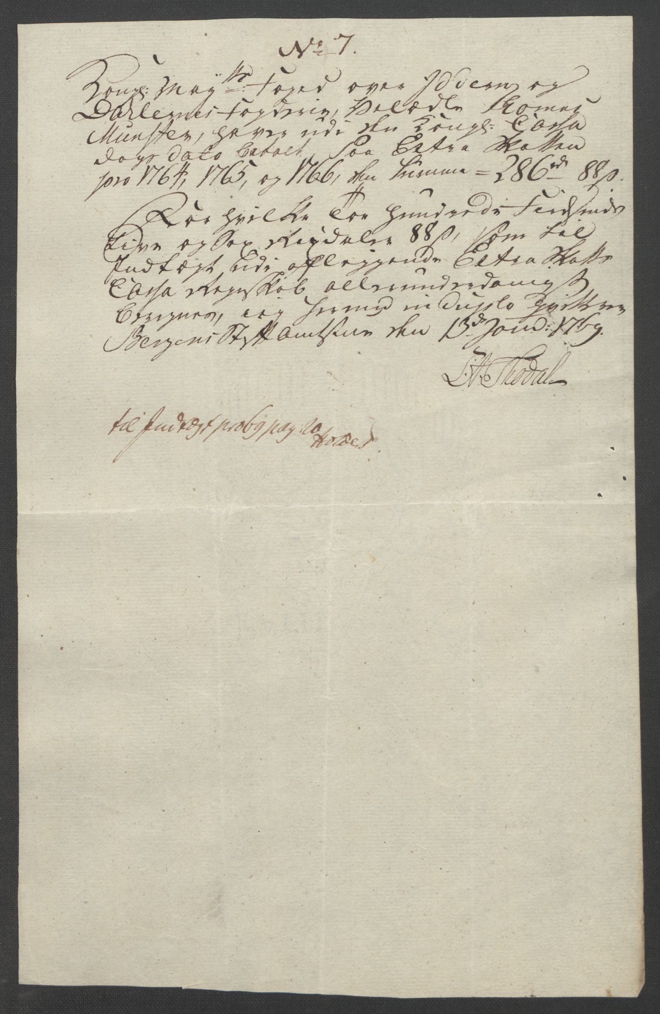 Rentekammeret inntil 1814, Reviderte regnskaper, Fogderegnskap, AV/RA-EA-4092/R46/L2836: Ekstraskatten Jæren og Dalane, 1764-1766, s. 294