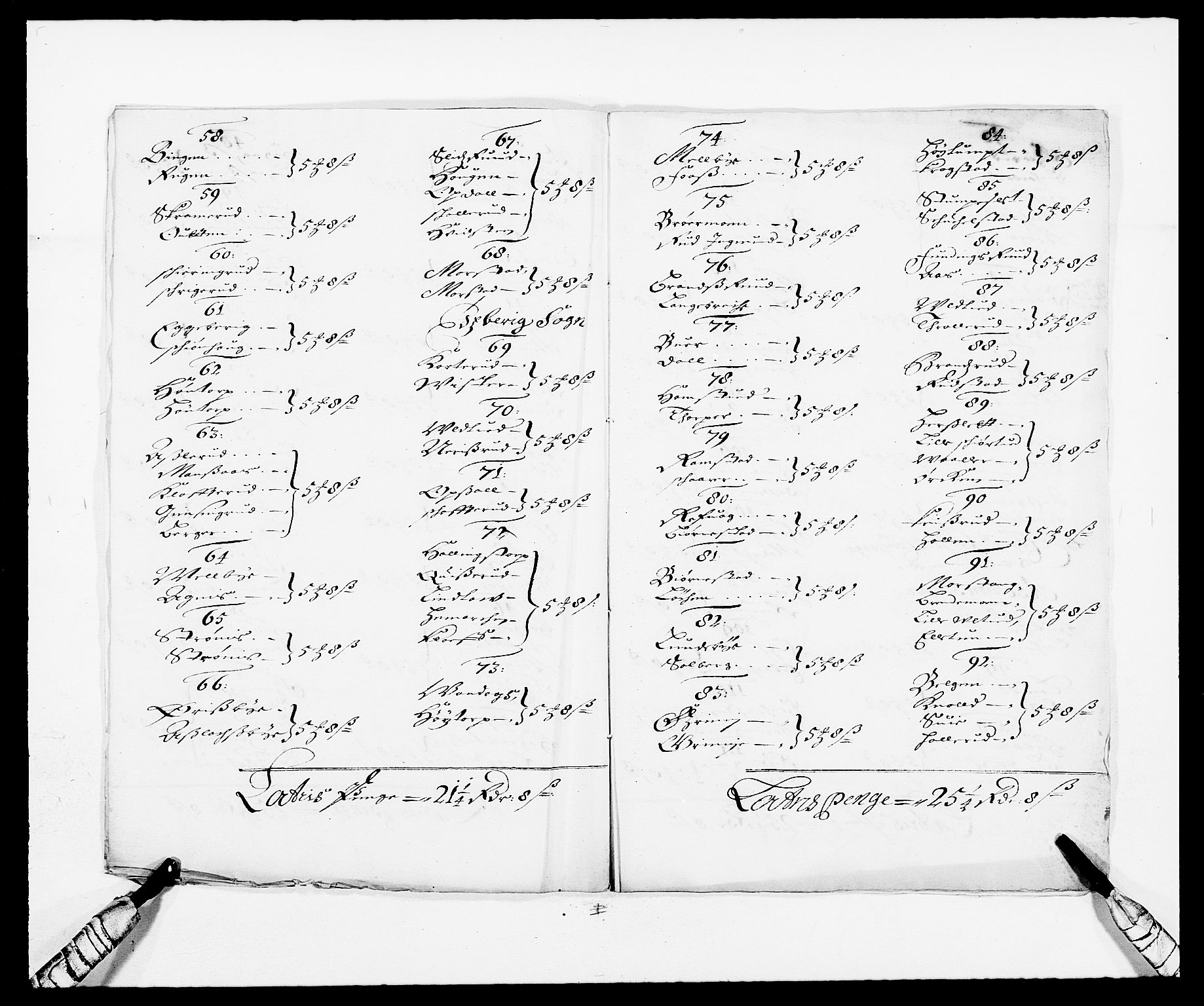 Rentekammeret inntil 1814, Reviderte regnskaper, Fogderegnskap, AV/RA-EA-4092/R06/L0281: Fogderegnskap Heggen og Frøland, 1678-1686, s. 42