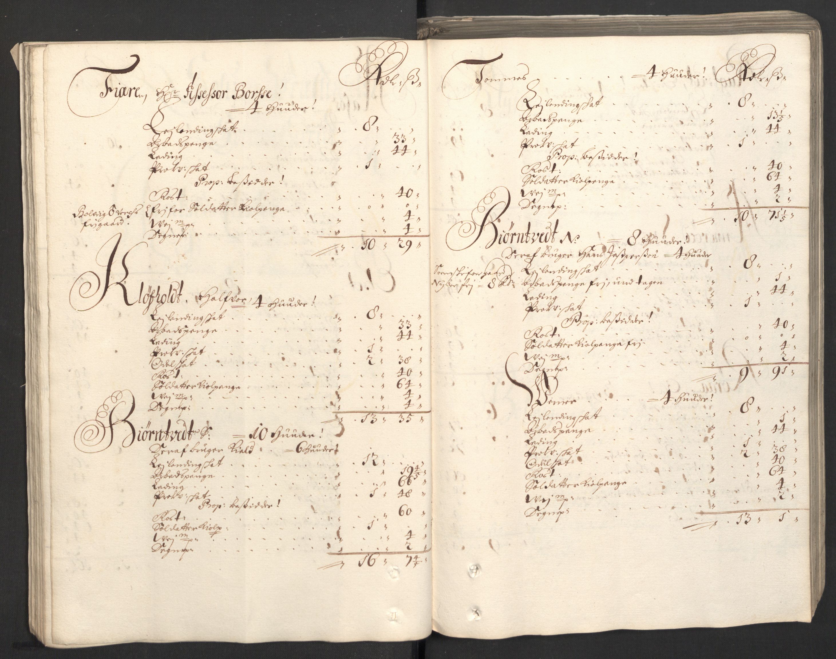 Rentekammeret inntil 1814, Reviderte regnskaper, Fogderegnskap, AV/RA-EA-4092/R36/L2098: Fogderegnskap Øvre og Nedre Telemark og Bamble, 1698, s. 136