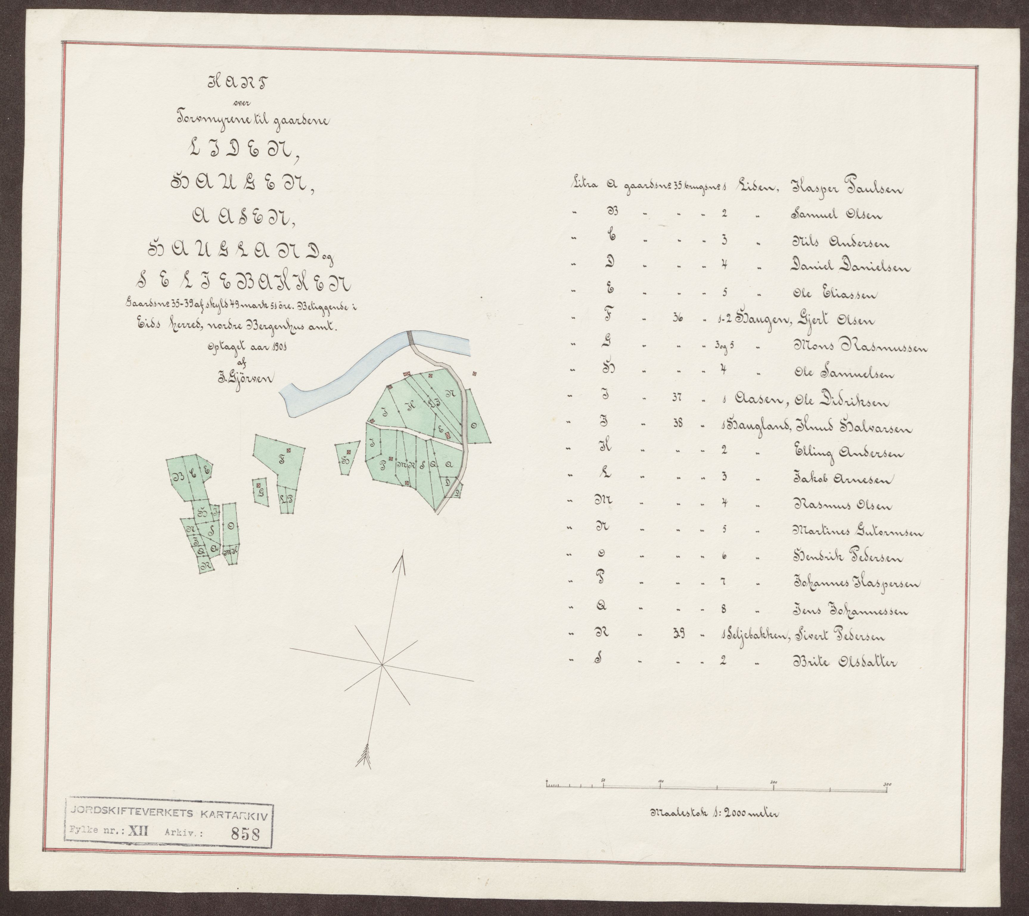 Jordskifteverkets kartarkiv, AV/RA-S-3929/T, 1859-1988, s. 988