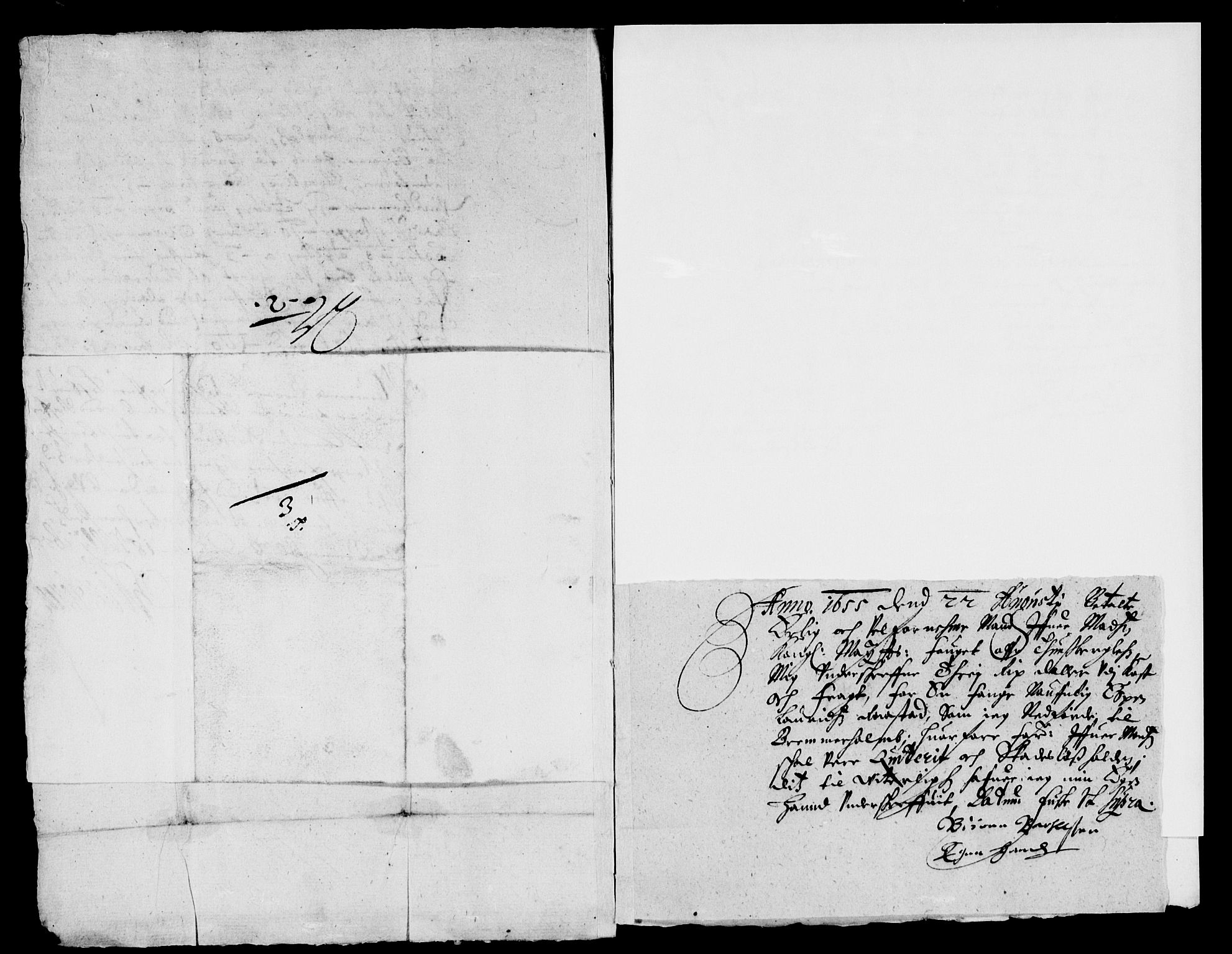 Rentekammeret inntil 1814, Reviderte regnskaper, Lensregnskaper, AV/RA-EA-5023/R/Rb/Rbo/L0032: Tønsberg len, 1653-1656