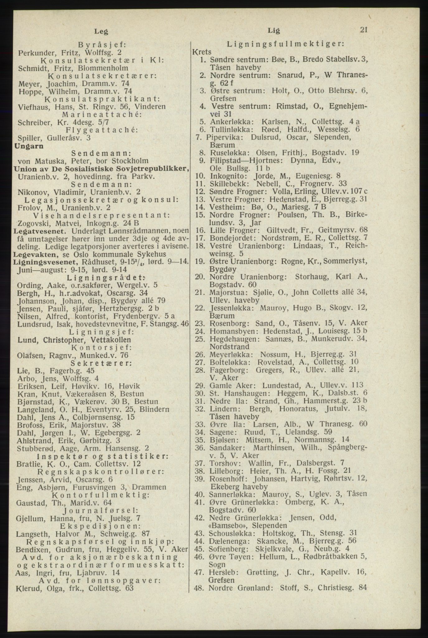 Kristiania/Oslo adressebok, PUBL/-, 1940, s. 37