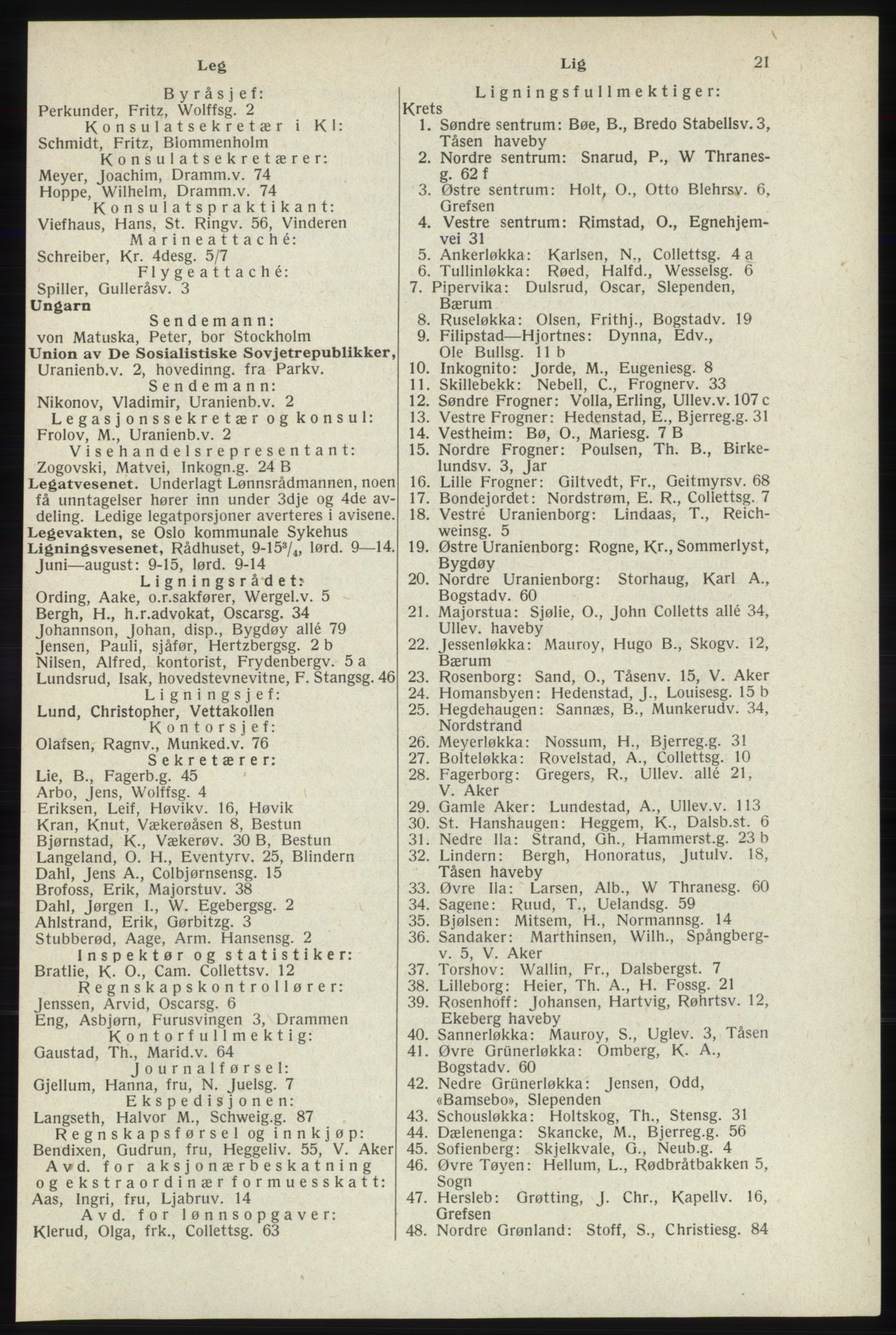 Kristiania/Oslo adressebok, PUBL/-, 1940, s. 37