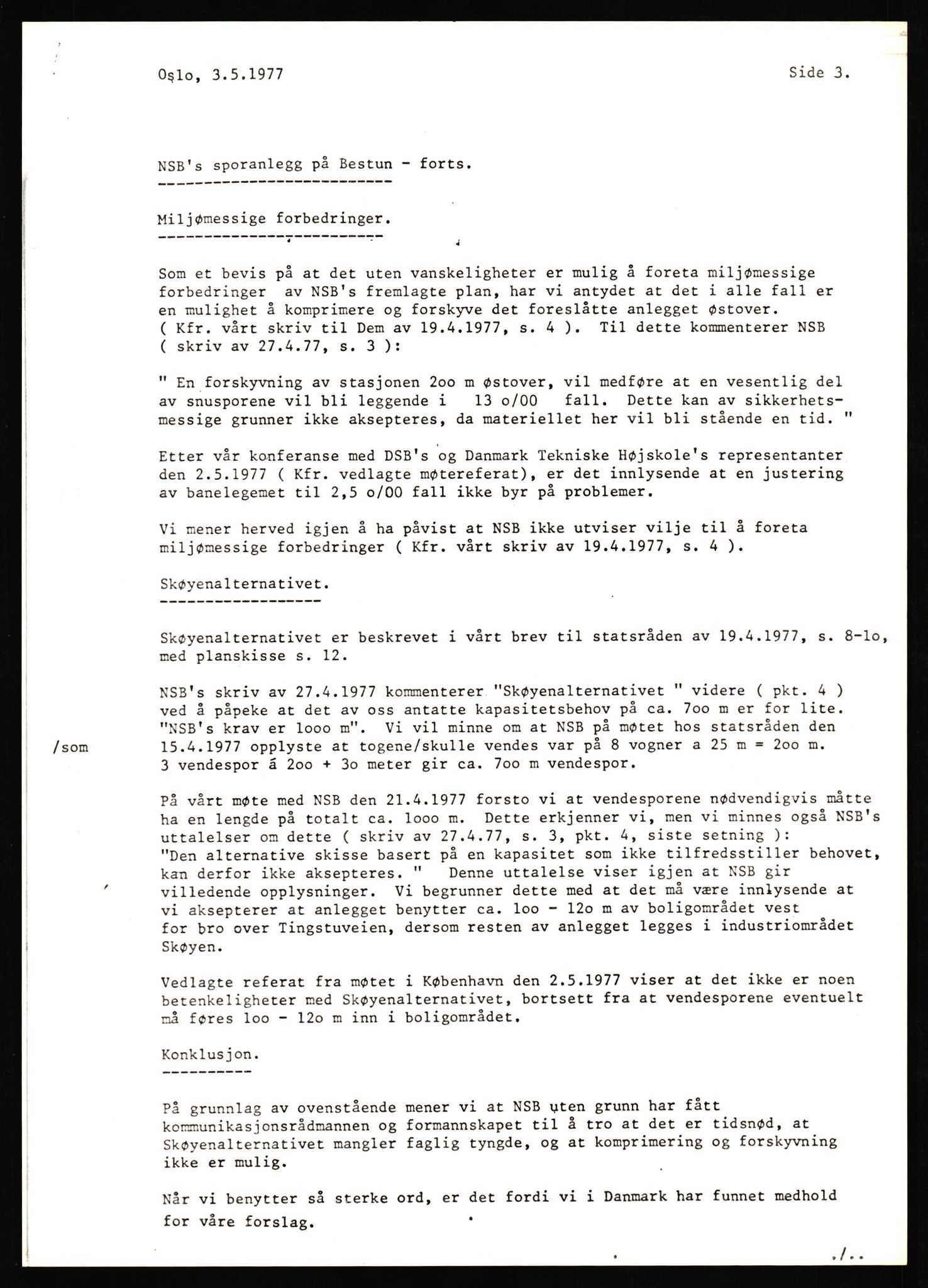 Norges statsbaner, Hovedadministrasjonen, Plankontoret for Oslo S, AV/RA-S-5410/D/L0171: Driftsbanegården. Øvrige driftsbanegårder, 1976-1978, s. 113