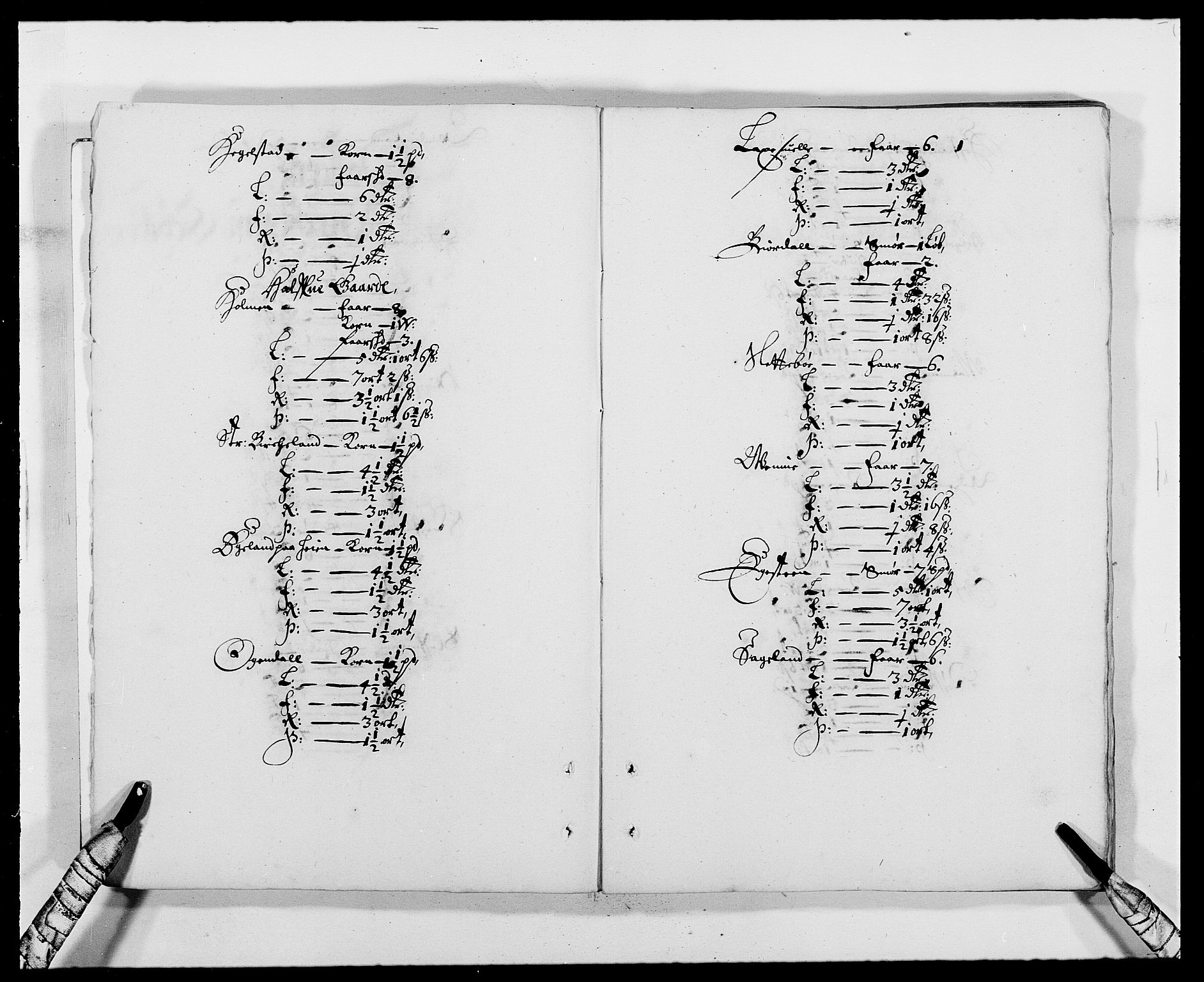 Rentekammeret inntil 1814, Reviderte regnskaper, Fogderegnskap, AV/RA-EA-4092/R46/L2709: Fogderegnskap Jæren og Dalane, 1665-1667, s. 251